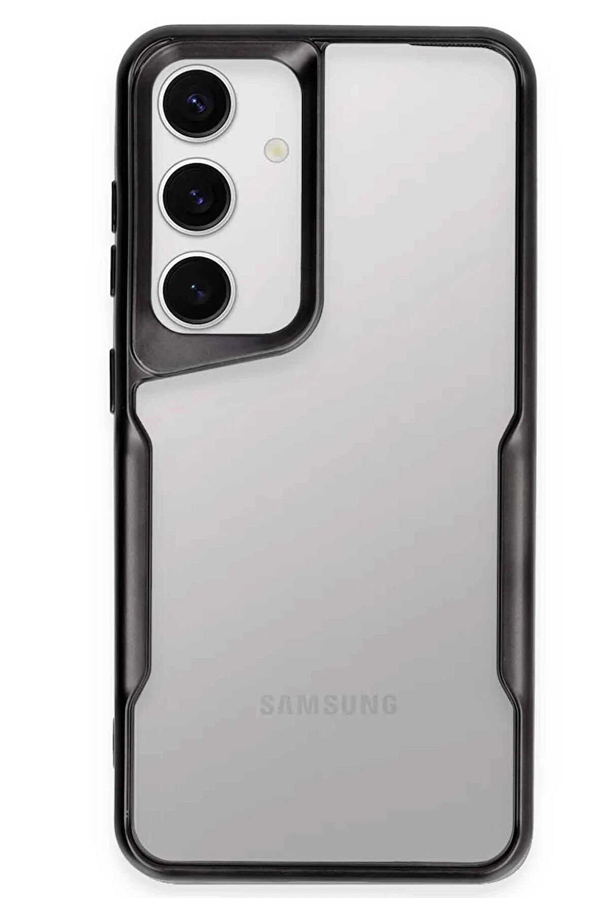 CPT50 Samsung Galaxy S24 Kılıf Boyi Silikon Kapak - Siyah