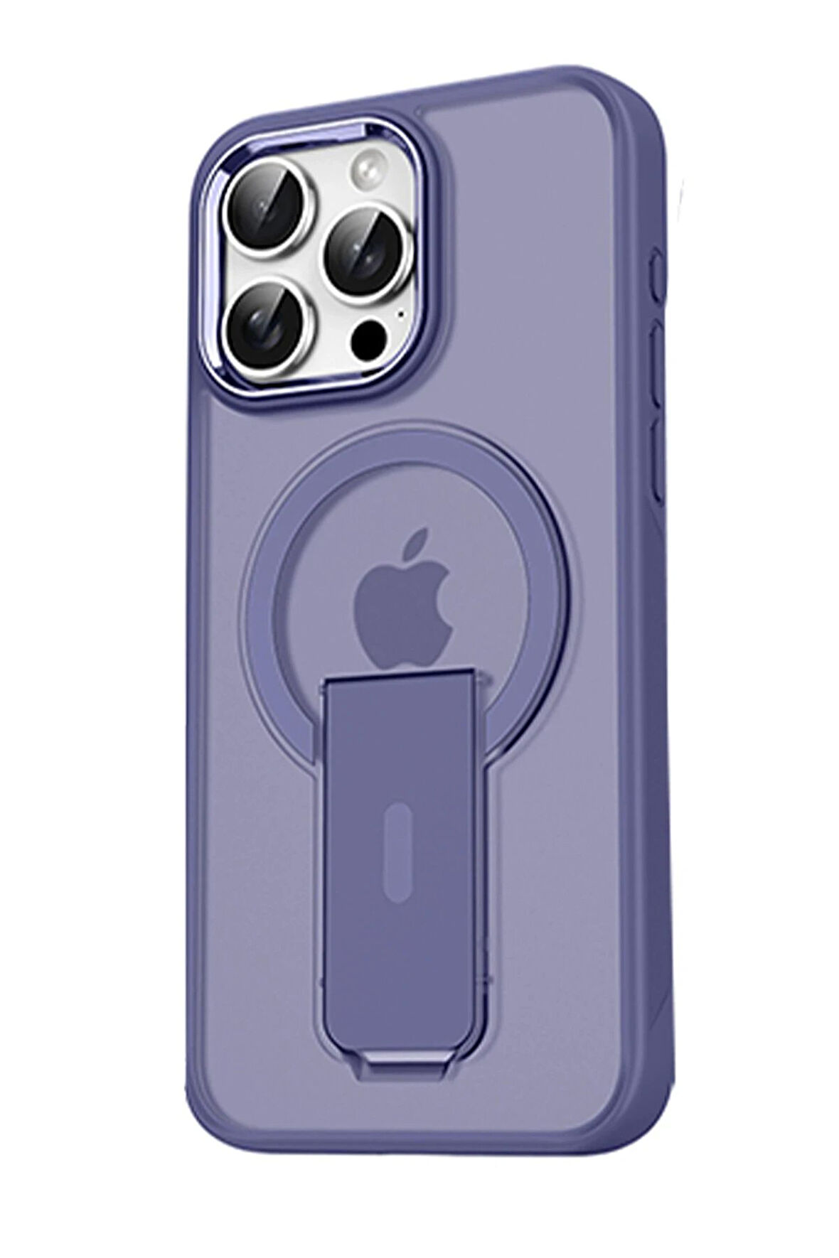 CPT50 iPhone 14 Pro Tork Magsafe Standlı Kapak - Derin Mor