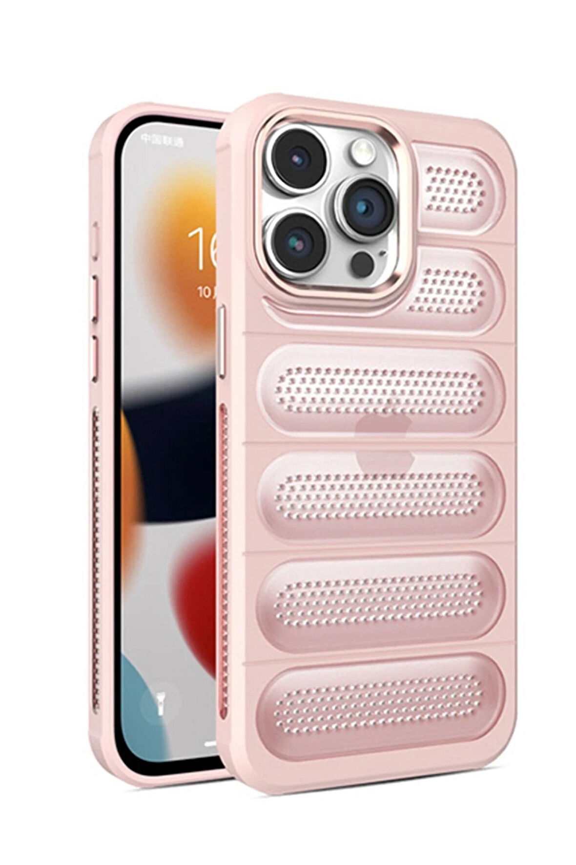 CPT50 iPhone 14 Pro Kılıf Airmax Silikon Kapak - Pembe