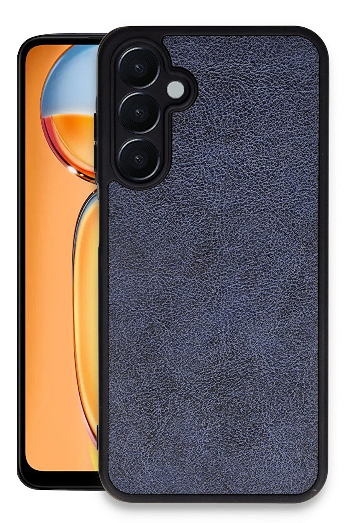 CPT50 Samsung Galaxy A25 5G Kılıf Aras Deri Kapak - Lacivert