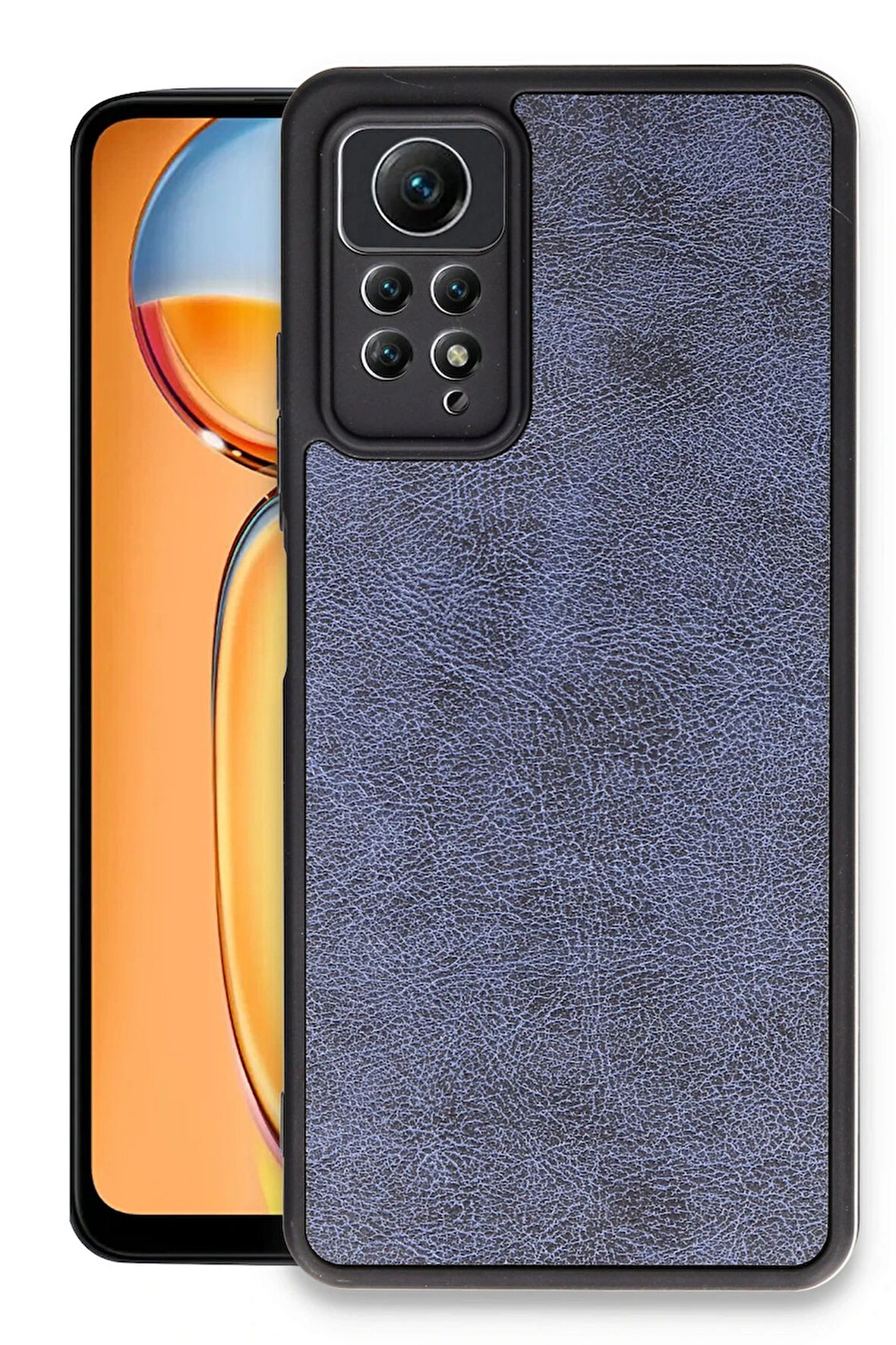 CPT50 Xiaomi Redmi Note 12 Pro 4G Kılıf Aras Deri Kapak - Lacivert