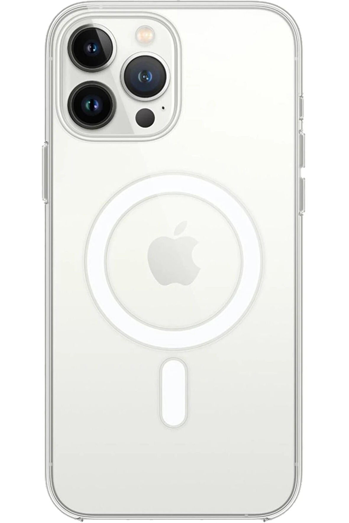 CPT50 iPhone 16 Pro Kılıf Pc Real Magsafe Kapak - Şeffaf