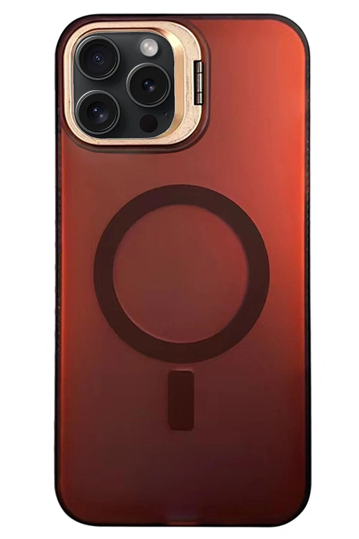 CPT50 iPhone 15 Pro Primera Magsafe Standlı Kapak - Bordo