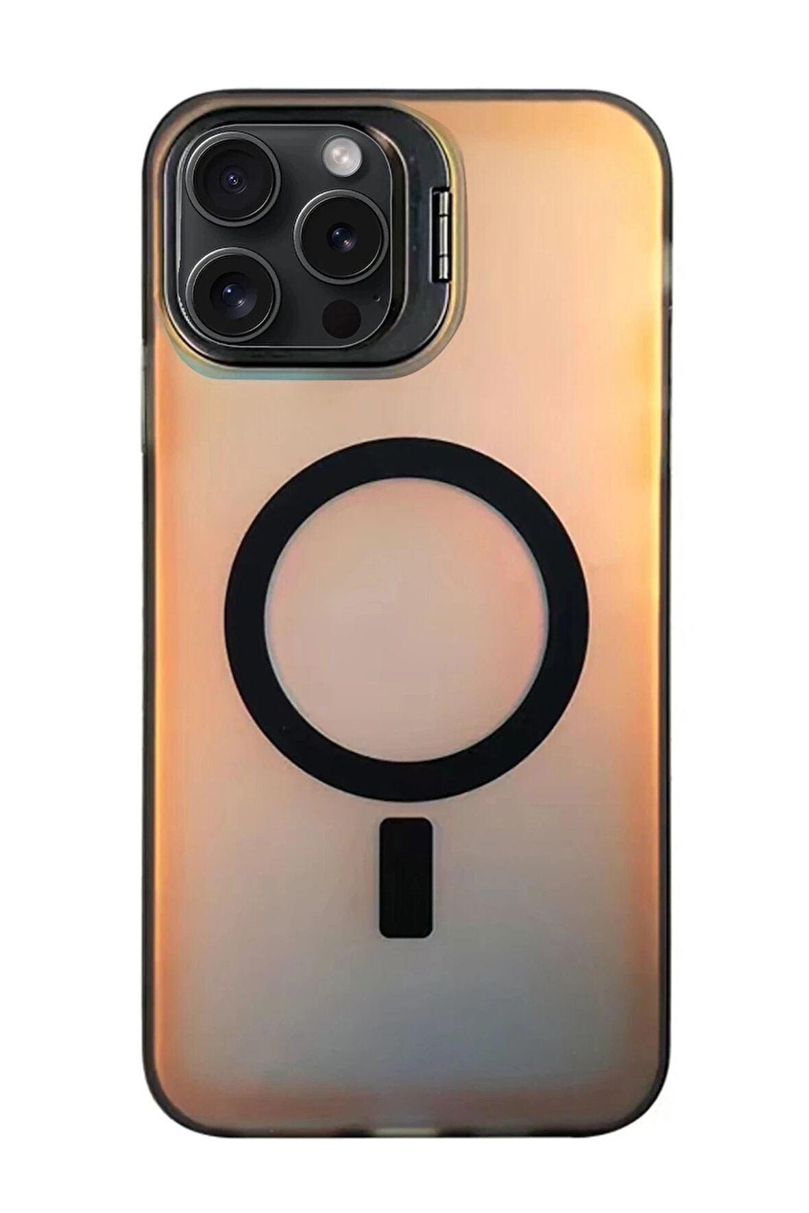 CPT50 iPhone 15 Pro Max Primera Magsafe Standlı Kapak - Siyah