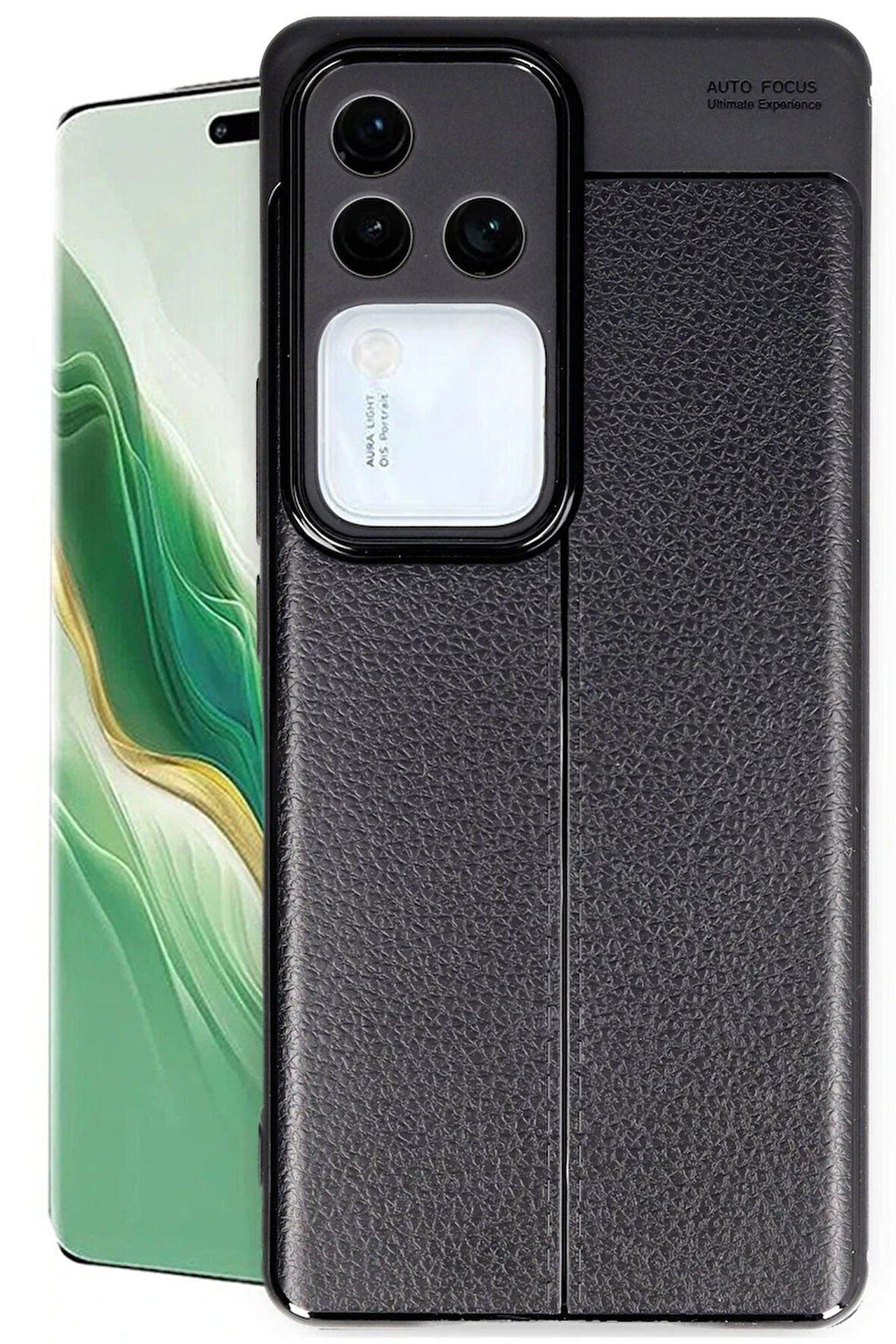 CPT50 Vivo V30 5G Kılıf Auto Focus Kapak - Siyah