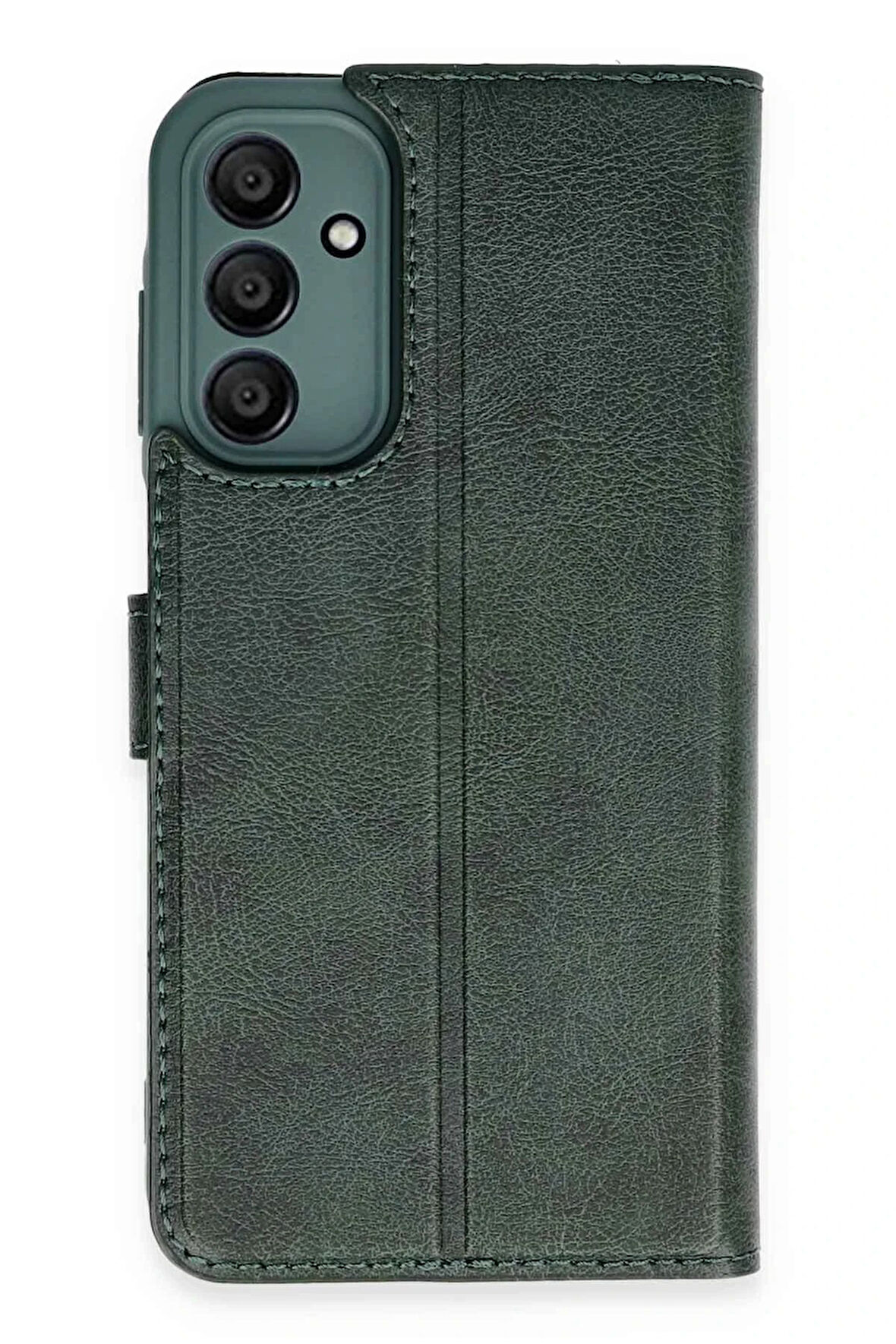 CPT50 Samsung Galaxy M15 Kılıf Trend S Plus Kapaklı Kılıf - Yeşil