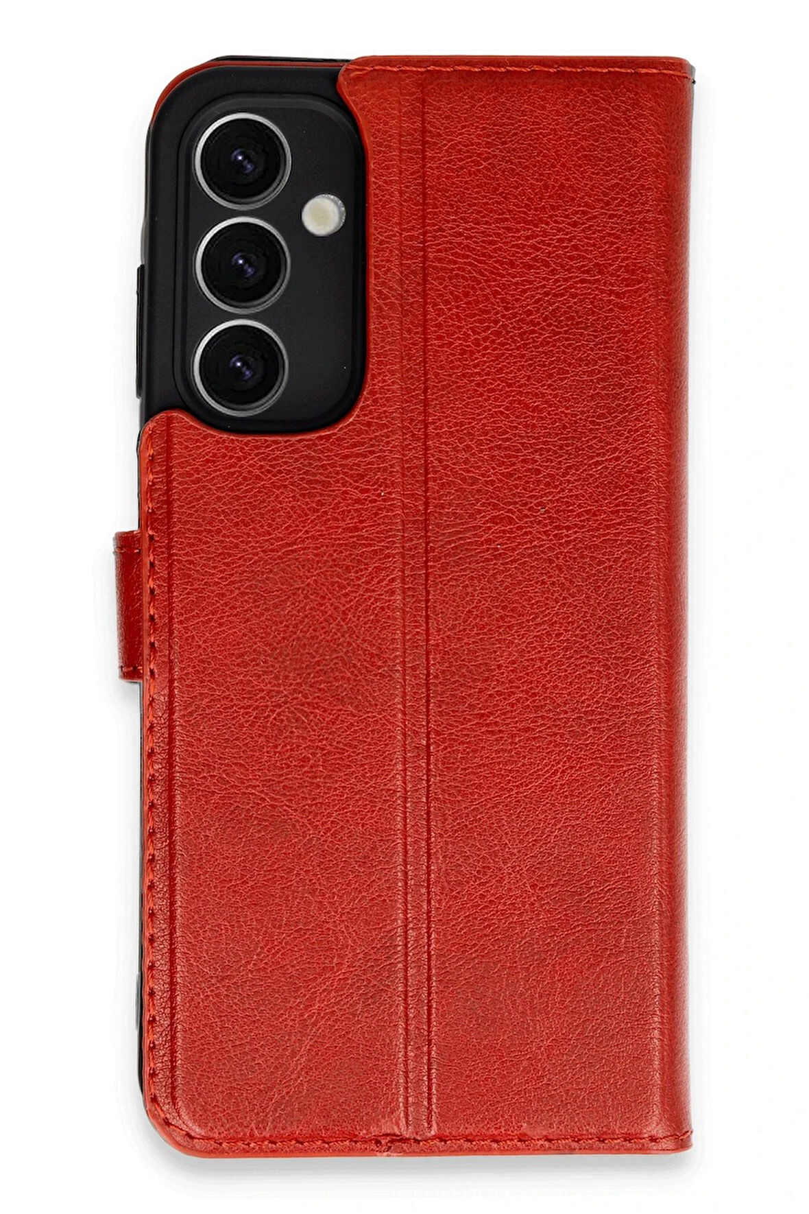 CPT50 Samsung Galaxy A25 5G Kılıf Trend S Plus Kapaklı Kılıf - Kırmızı