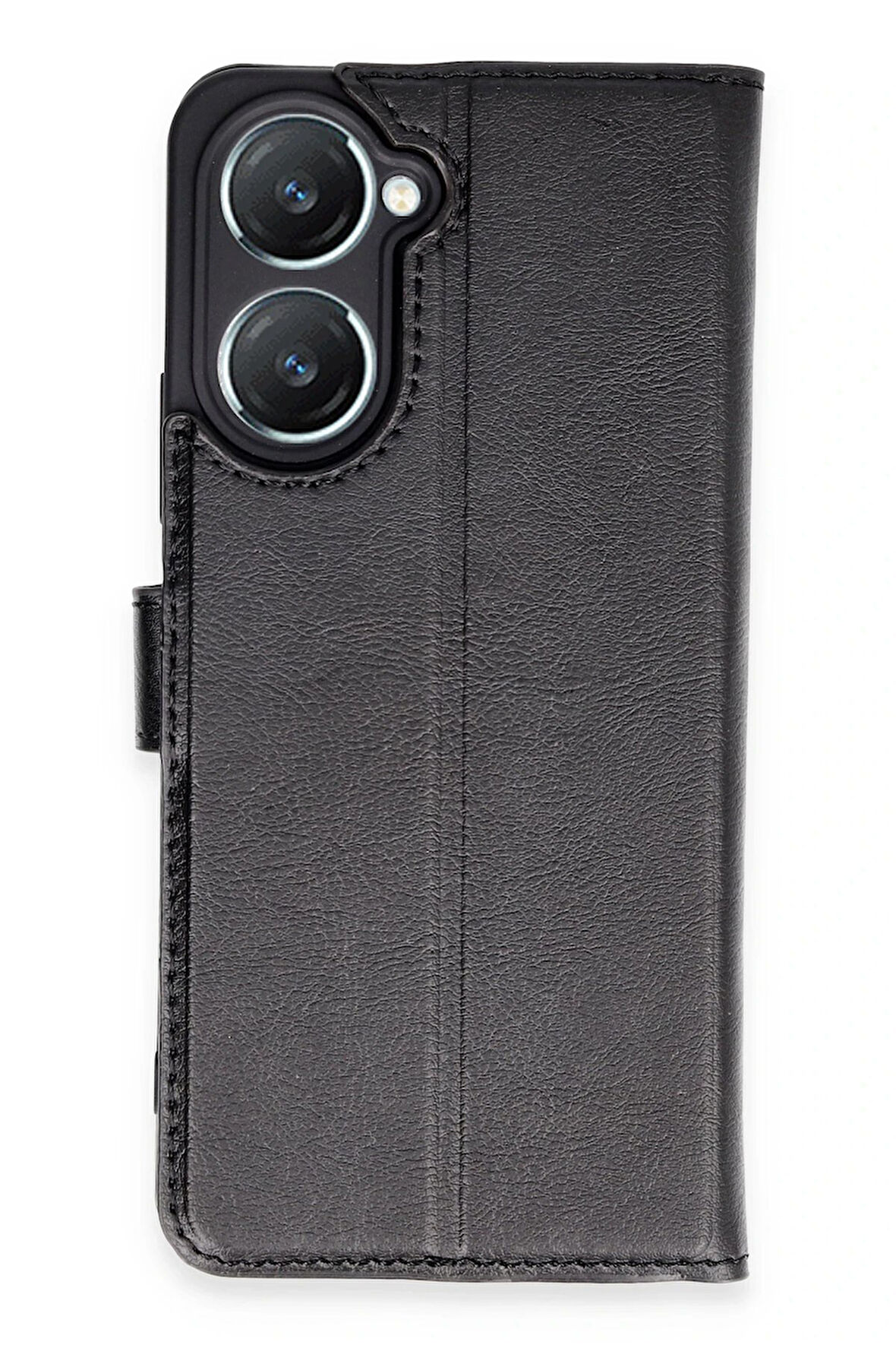 CPT50 Vivo Y18 Kılıf Trend S Plus Kapaklı Kılıf - Siyah