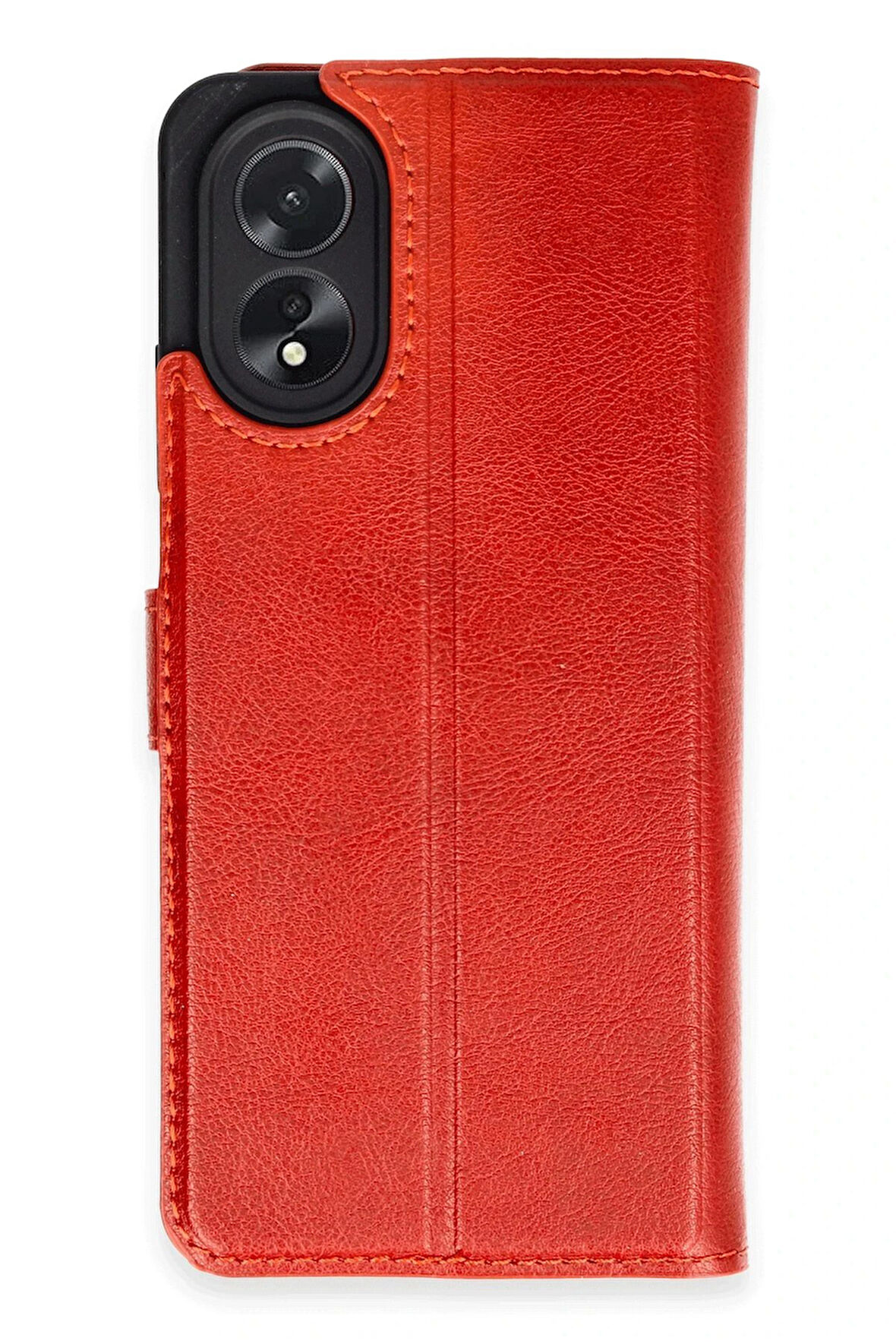 CPT50 Oppo A38 Kılıf Trend S Plus Kapaklı Kılıf - Kırmızı