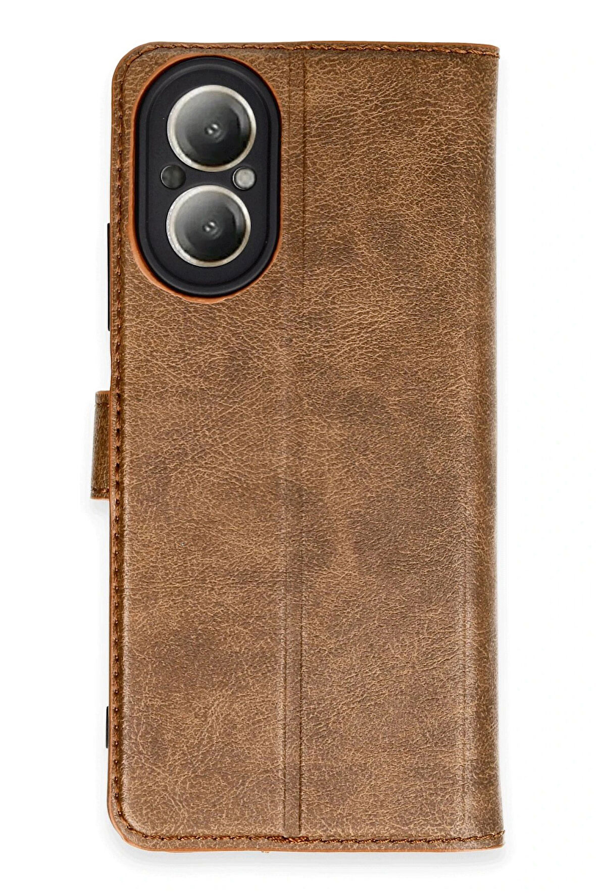 CPT50 Realme 12 Lite Kılıf Trend S Plus Kapaklı Kılıf - Taba