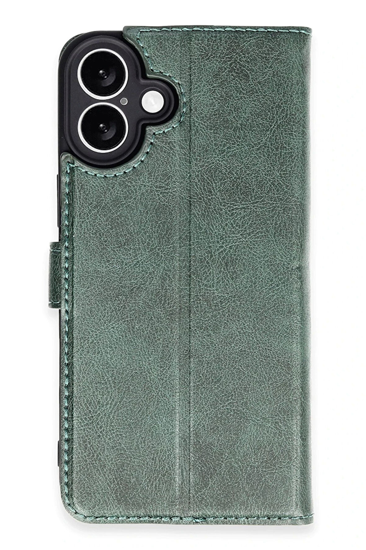 CPT50 iPhone 16 Plus Kılıf Trend S Plus Kapaklı Kılıf - Yeşil