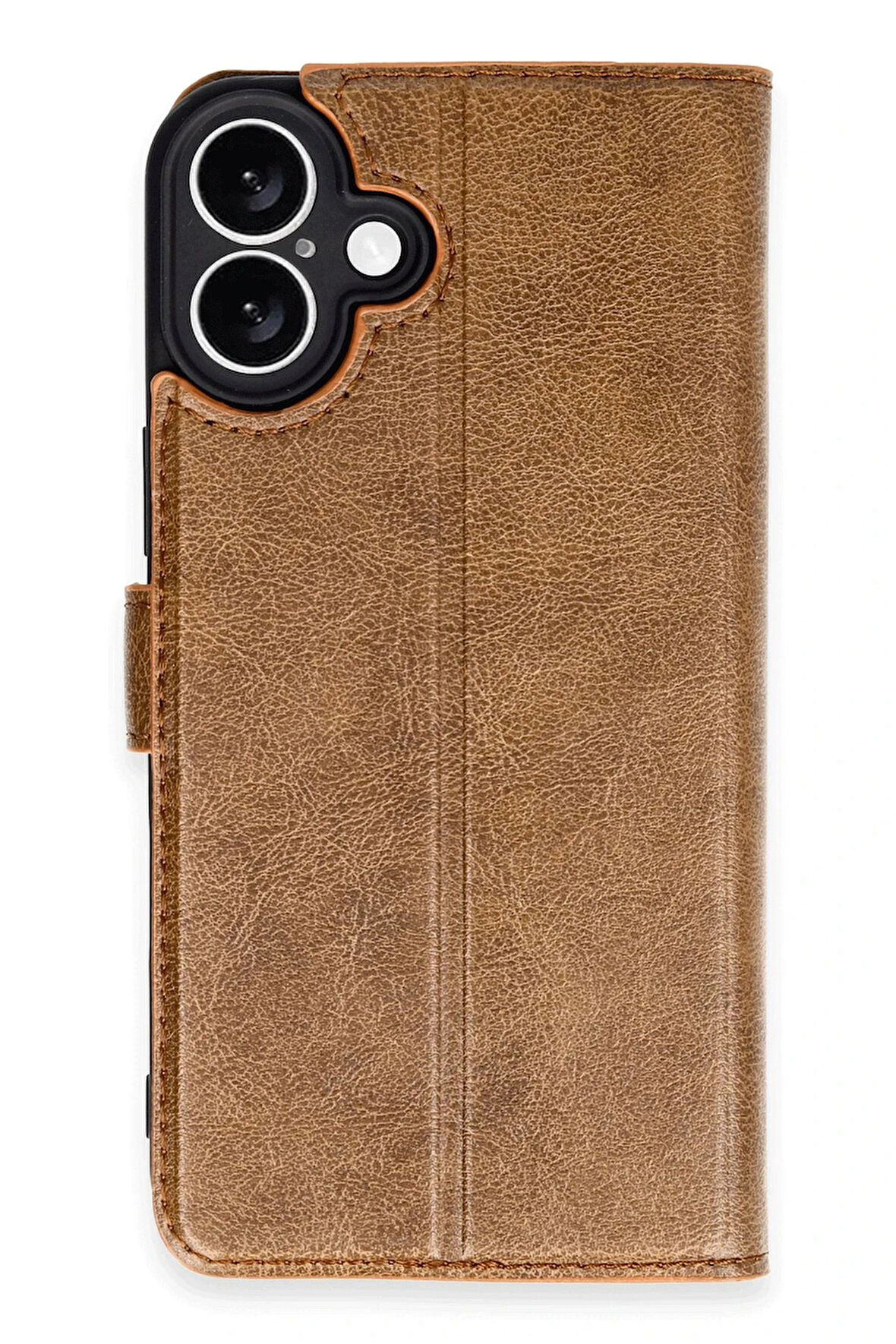 CPT50 iPhone 16 Plus Kılıf Trend S Plus Kapaklı Kılıf - Taba