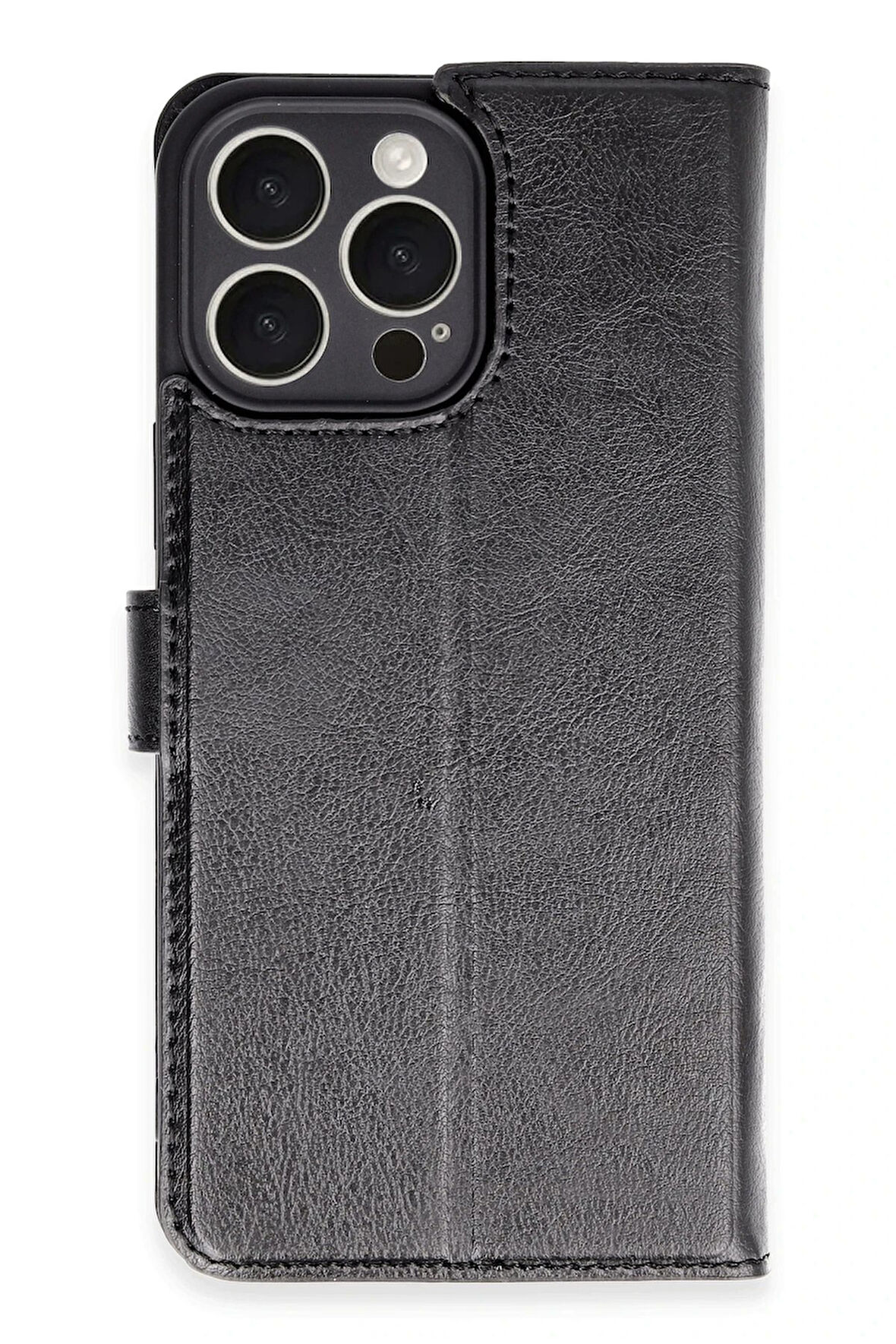 CPT50 iPhone 16 Pro Max Kılıf Trend S Plus Kapaklı Kılıf - Siyah