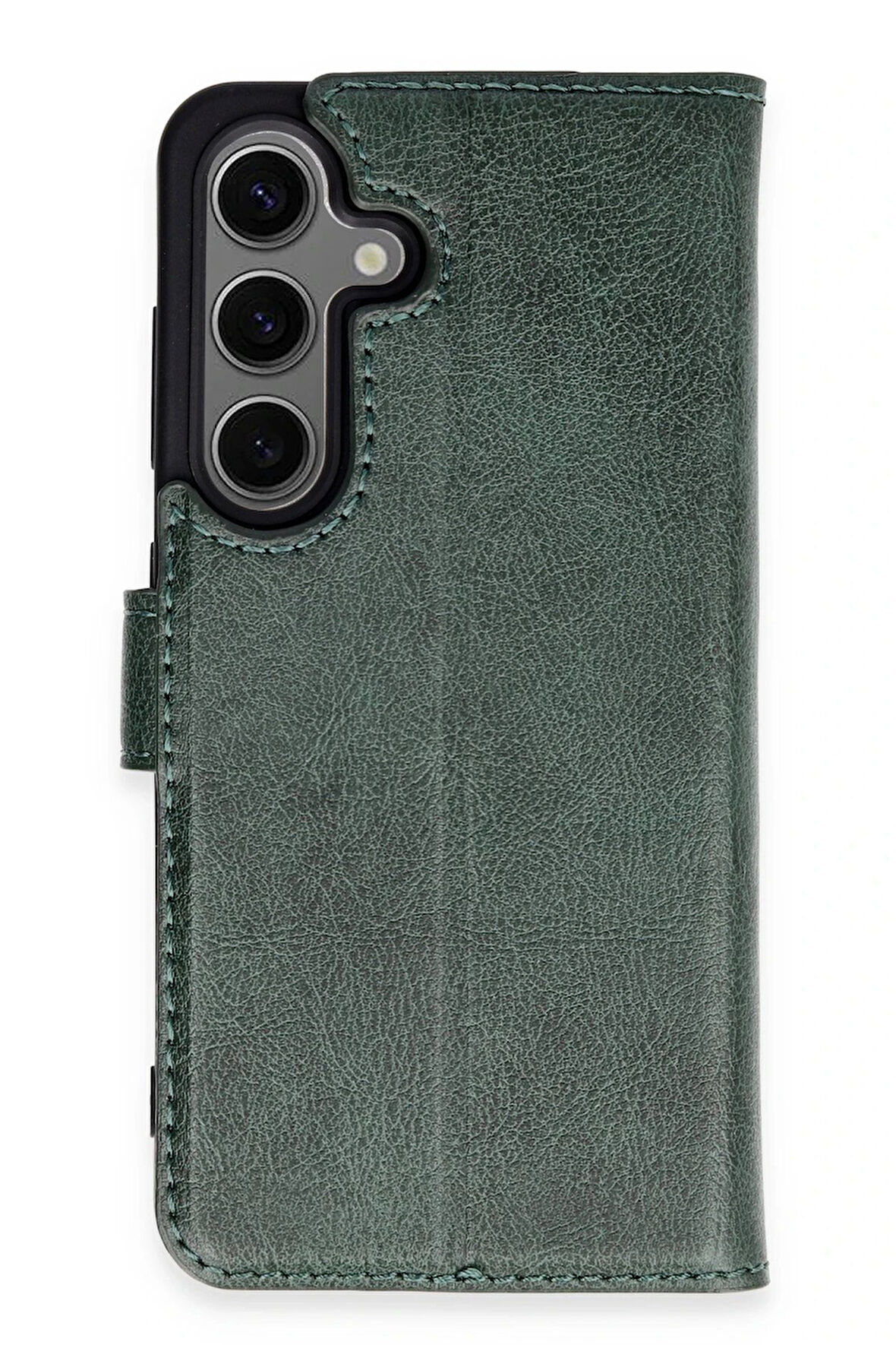 CPT50 Samsung Galaxy S24 Kılıf Trend S Plus Kapaklı Kılıf - Yeşil