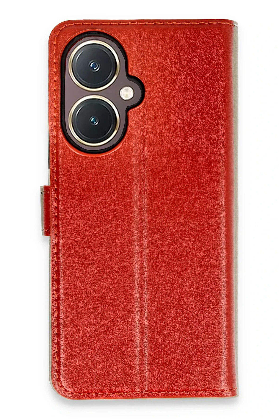 CPT50 Vivo Y27 Kılıf Trend S Plus Kapaklı Kılıf - Kırmızı