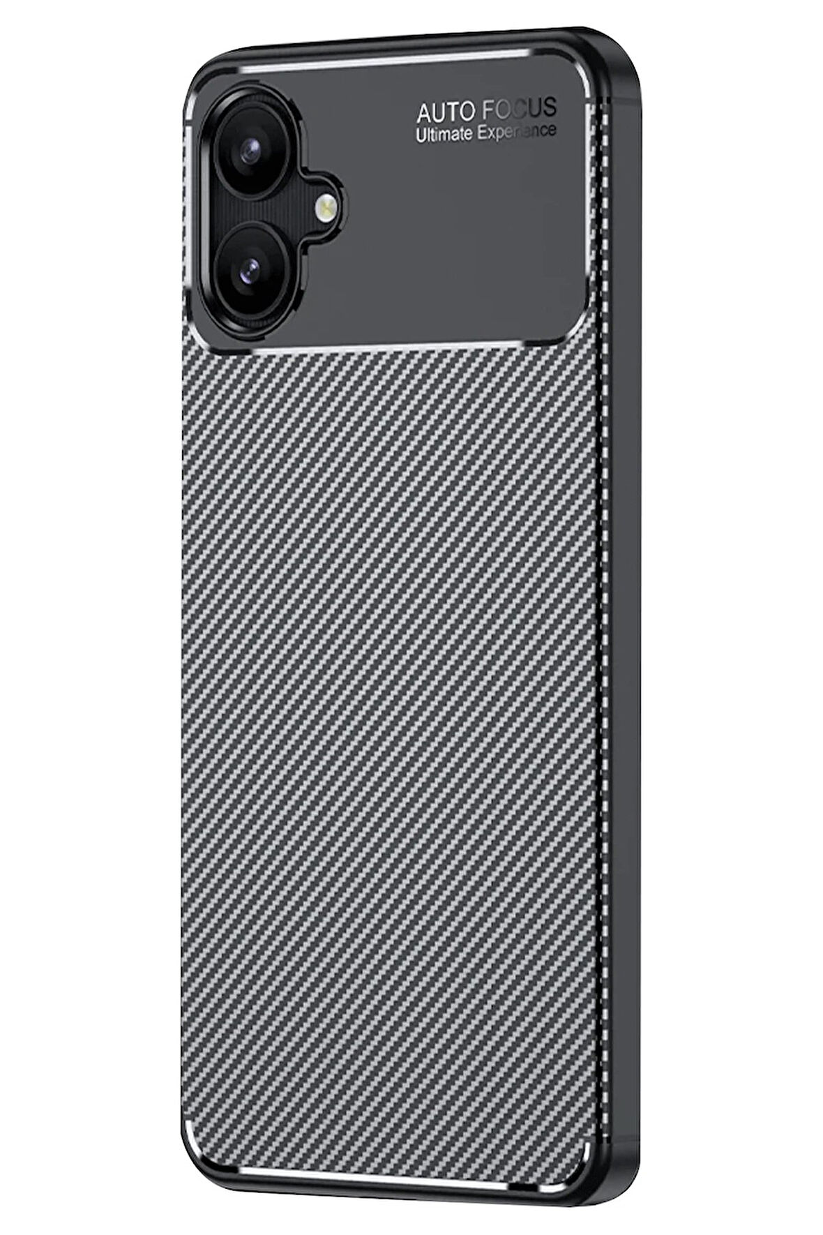 CPT50 Samsung Galaxy A06 Kılıf Auto Focus Karbon Kapak - Siyah