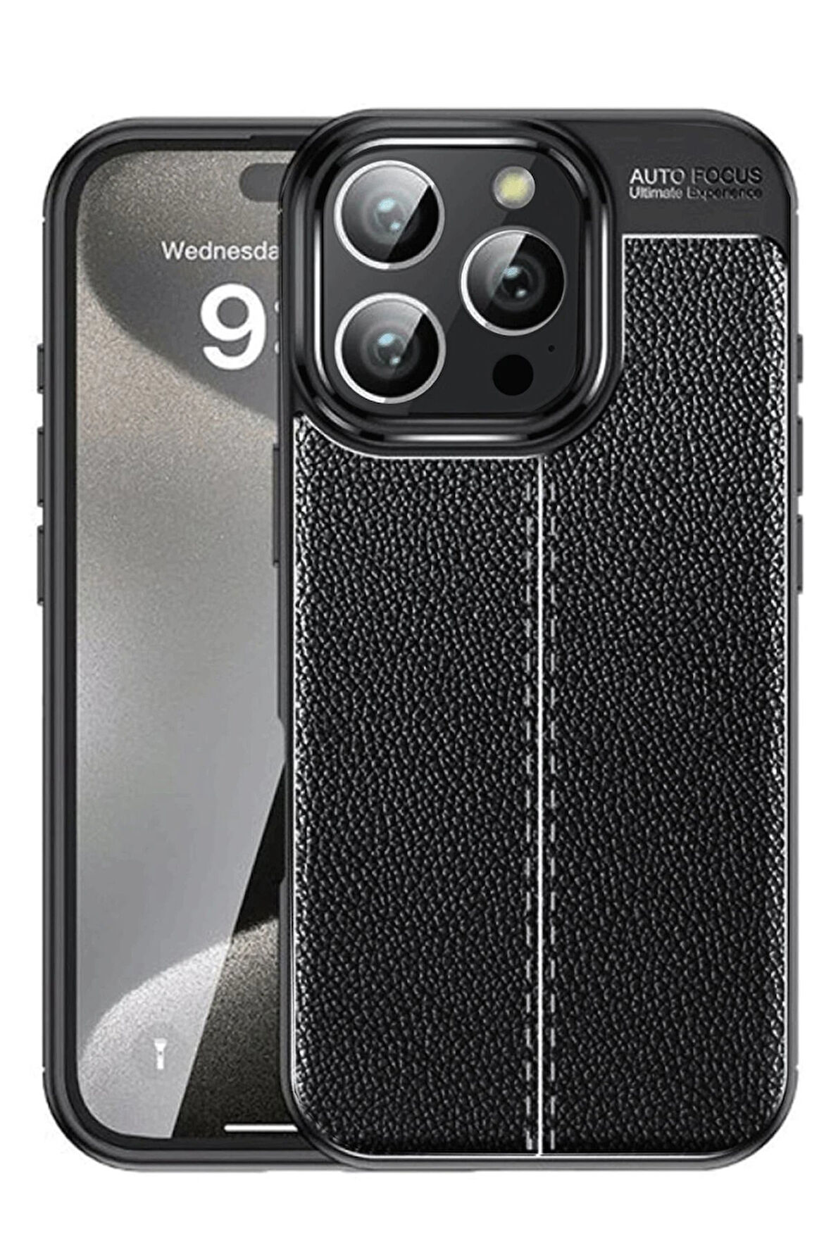 CPT50 iPhone 16 Pro Kılıf Auto Focus Kapak - Siyah