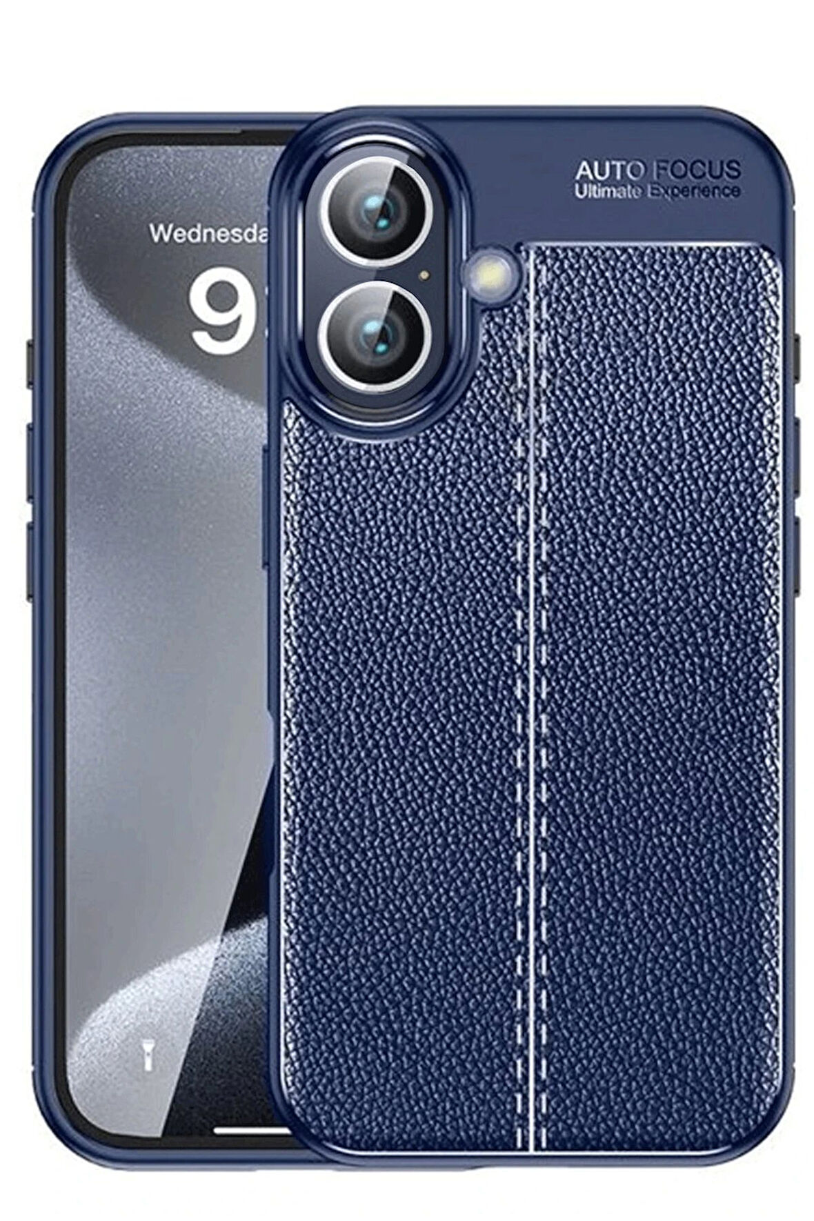 CPT50 iPhone 16 Plus Kılıf Auto Focus Kapak - Lacivert