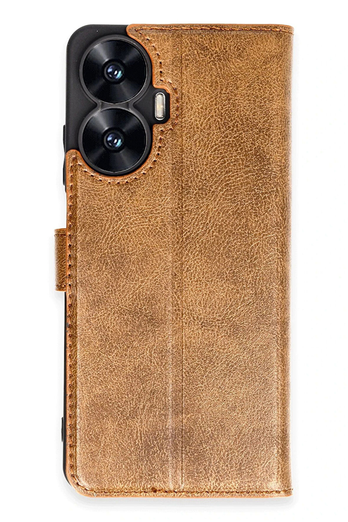 CPT50 Realme C55 Kılıf Trend S Plus Kapaklı Kılıf - Taba