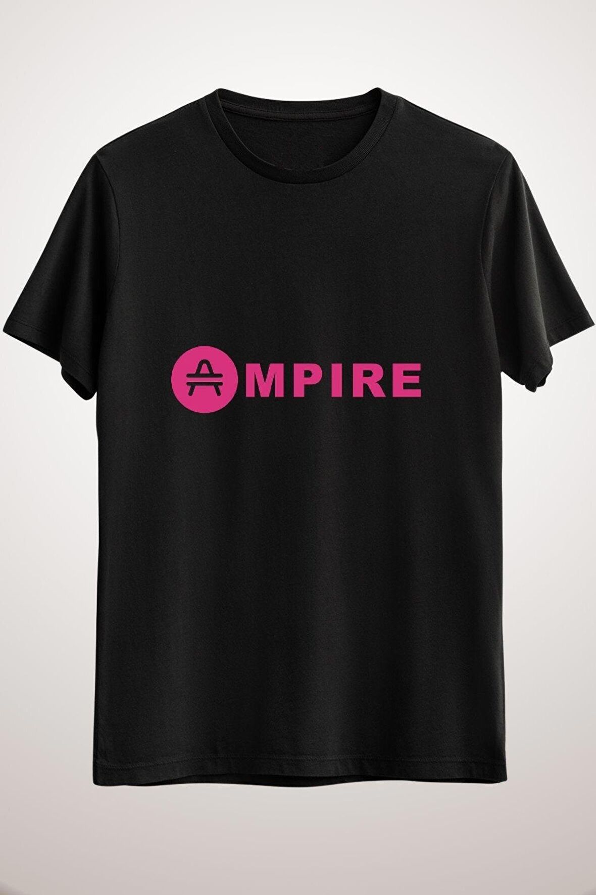 Unisex Siyah Amp Token - Ampıre Classic T-shirt