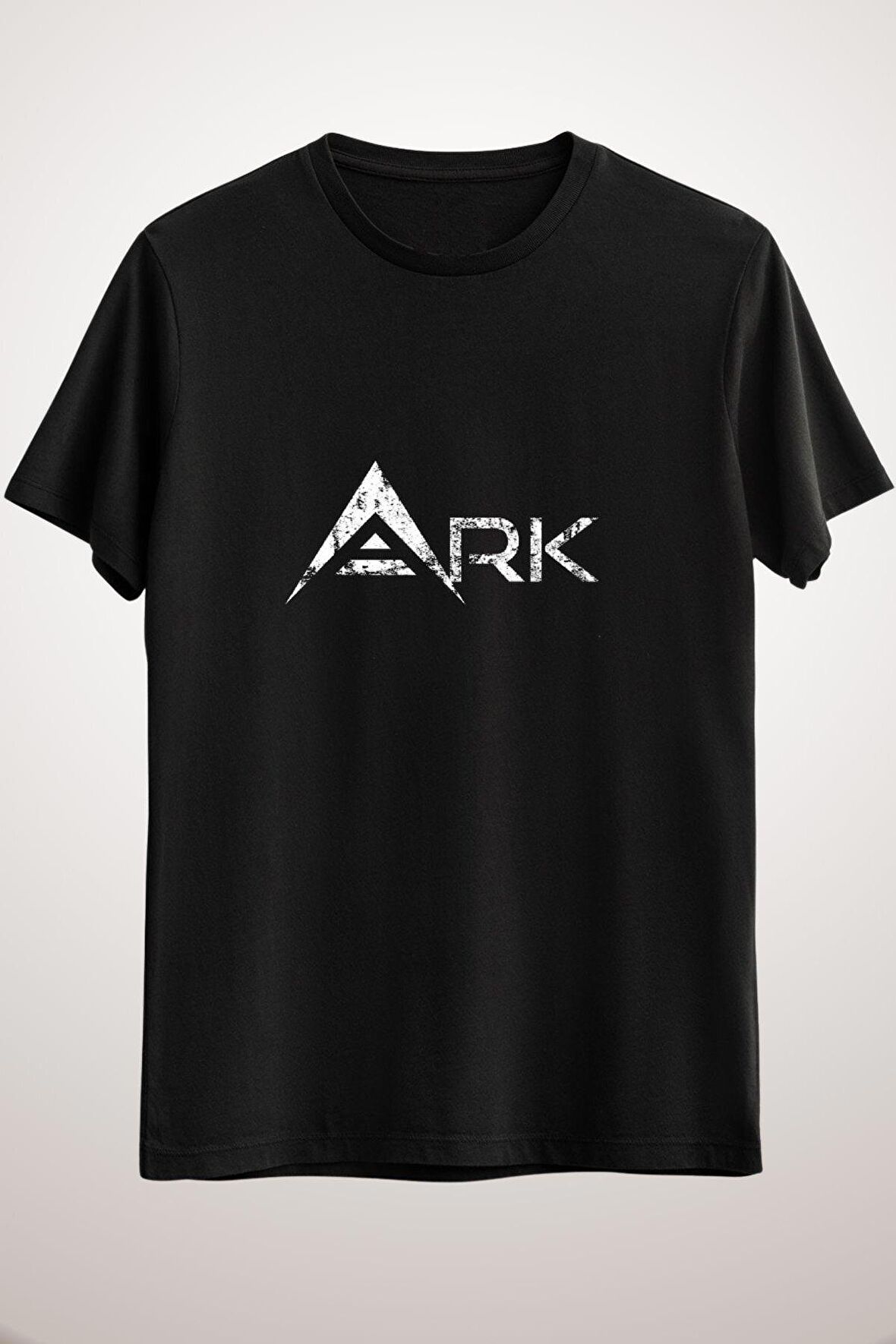 Unisex Siyah Ark Coin Logo - Distressed In White Essential T-shirt