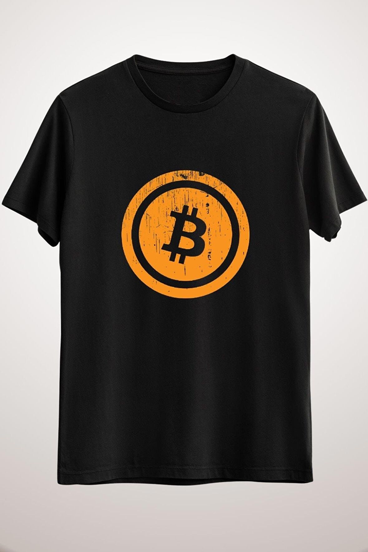 Unisex Siyah Bitcoin Go To Moon, Bitcoin Accept Here Bitcoin Logo T Shirt Essential T-shirt