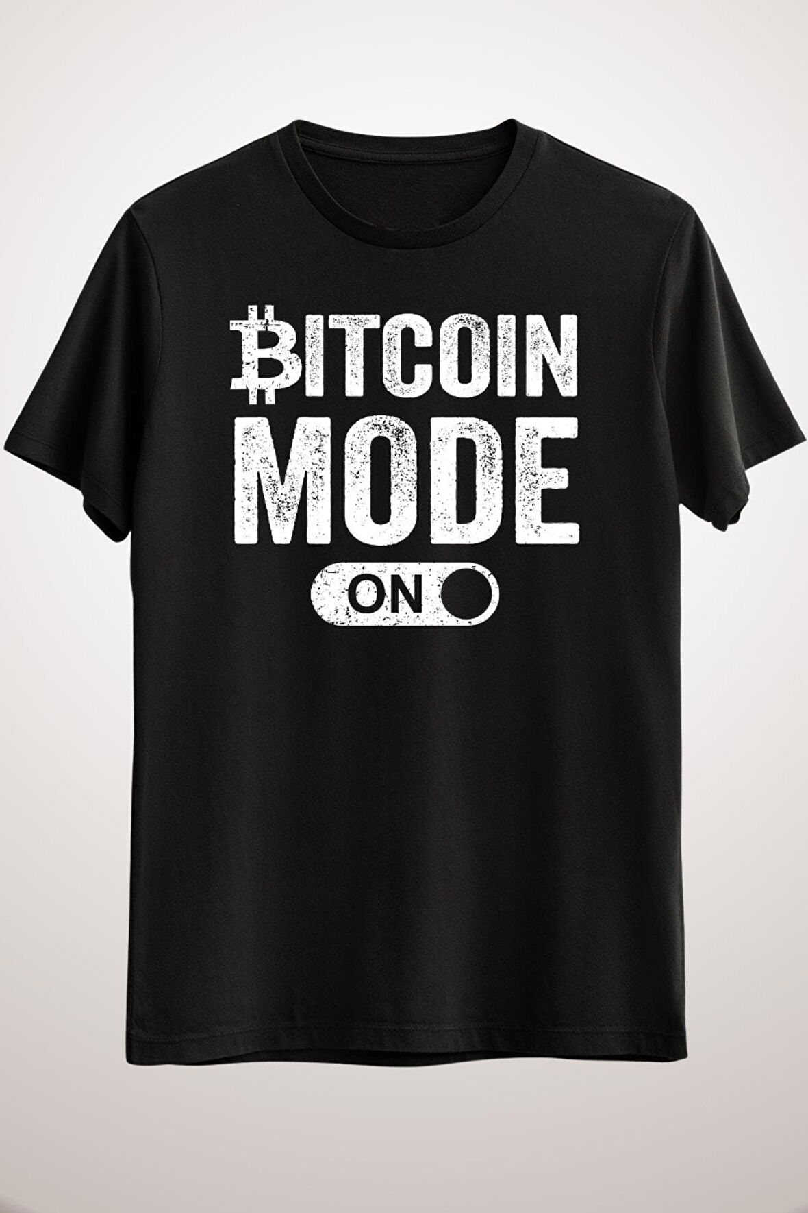 Unisex Siyah Bitcoin Mode Essential T-shirt