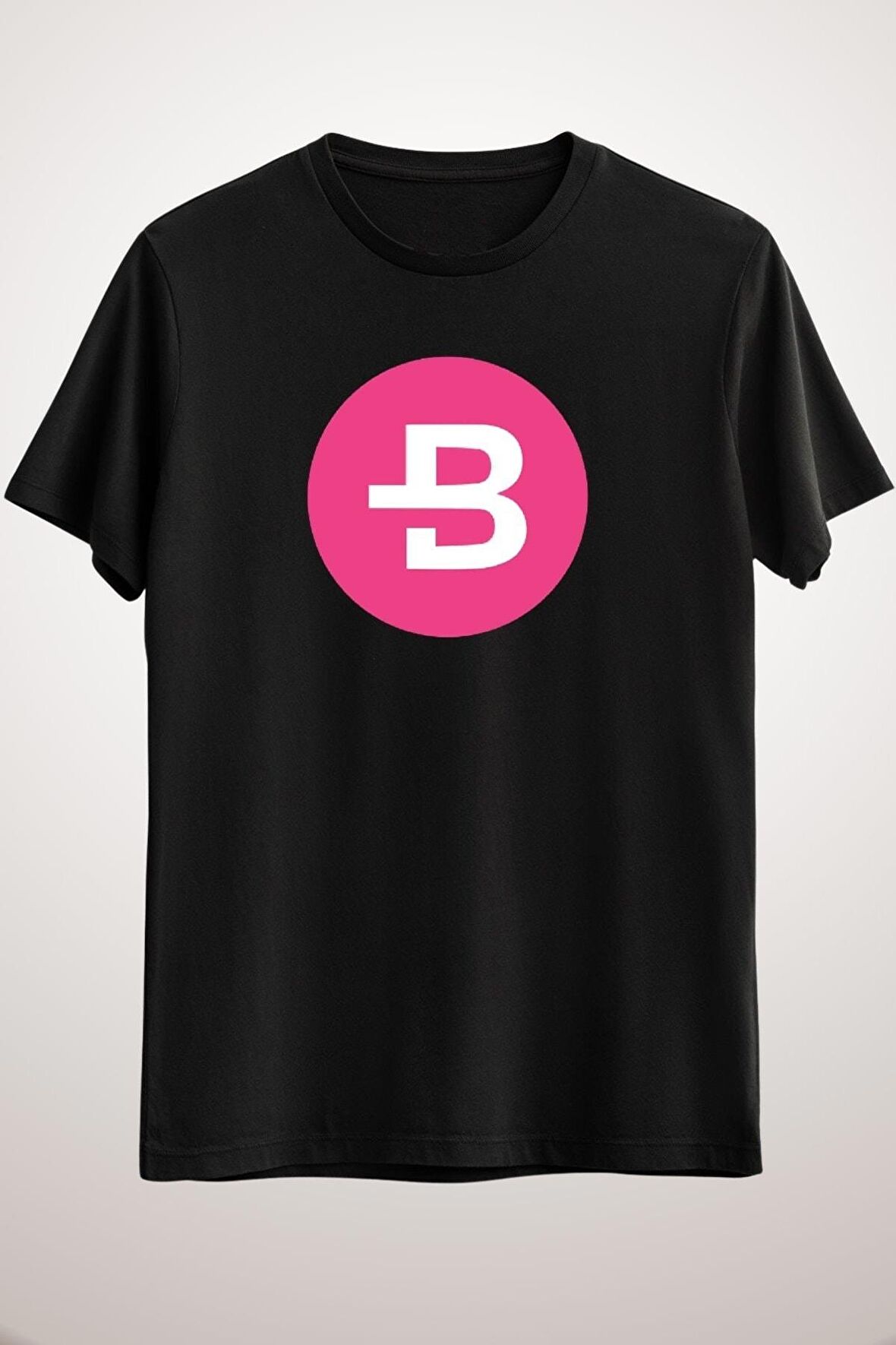 Unisex Siyah Bytecoin (bcn) Classic T-shirt