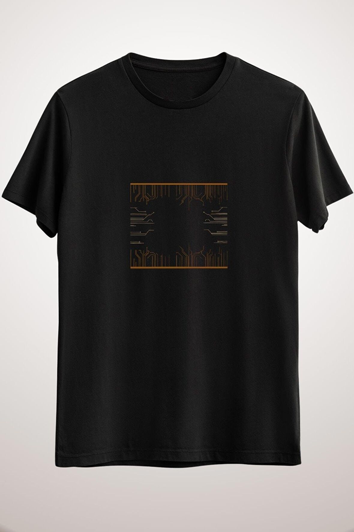 Unisex Siyah Future Bitcoin Millionaire Classic T-shirt
