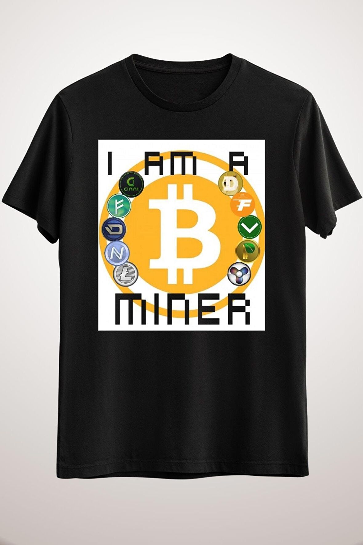 Unisex Siyah I Am A Miner Shirt Essential T-shirt