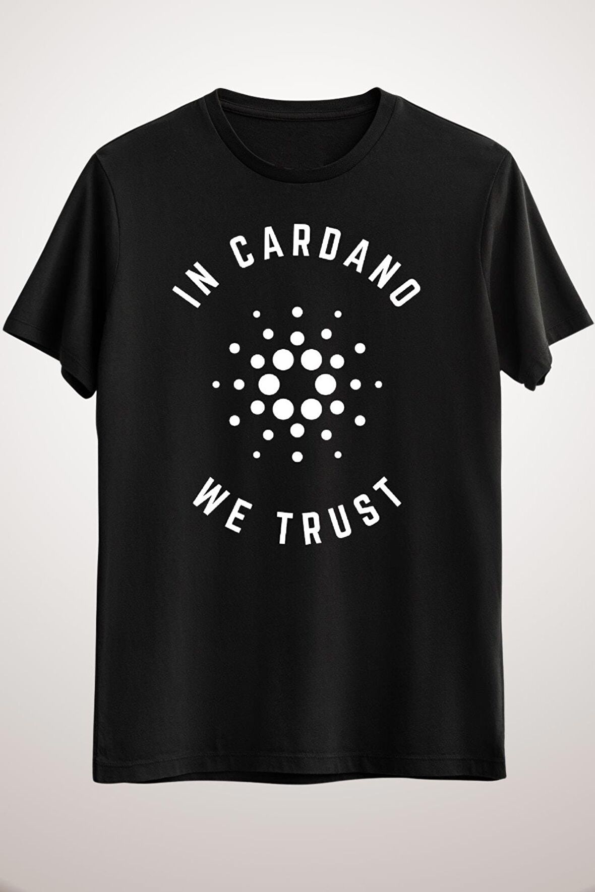 Unisex Siyah In Cardano, We Trust Classic T-shirt