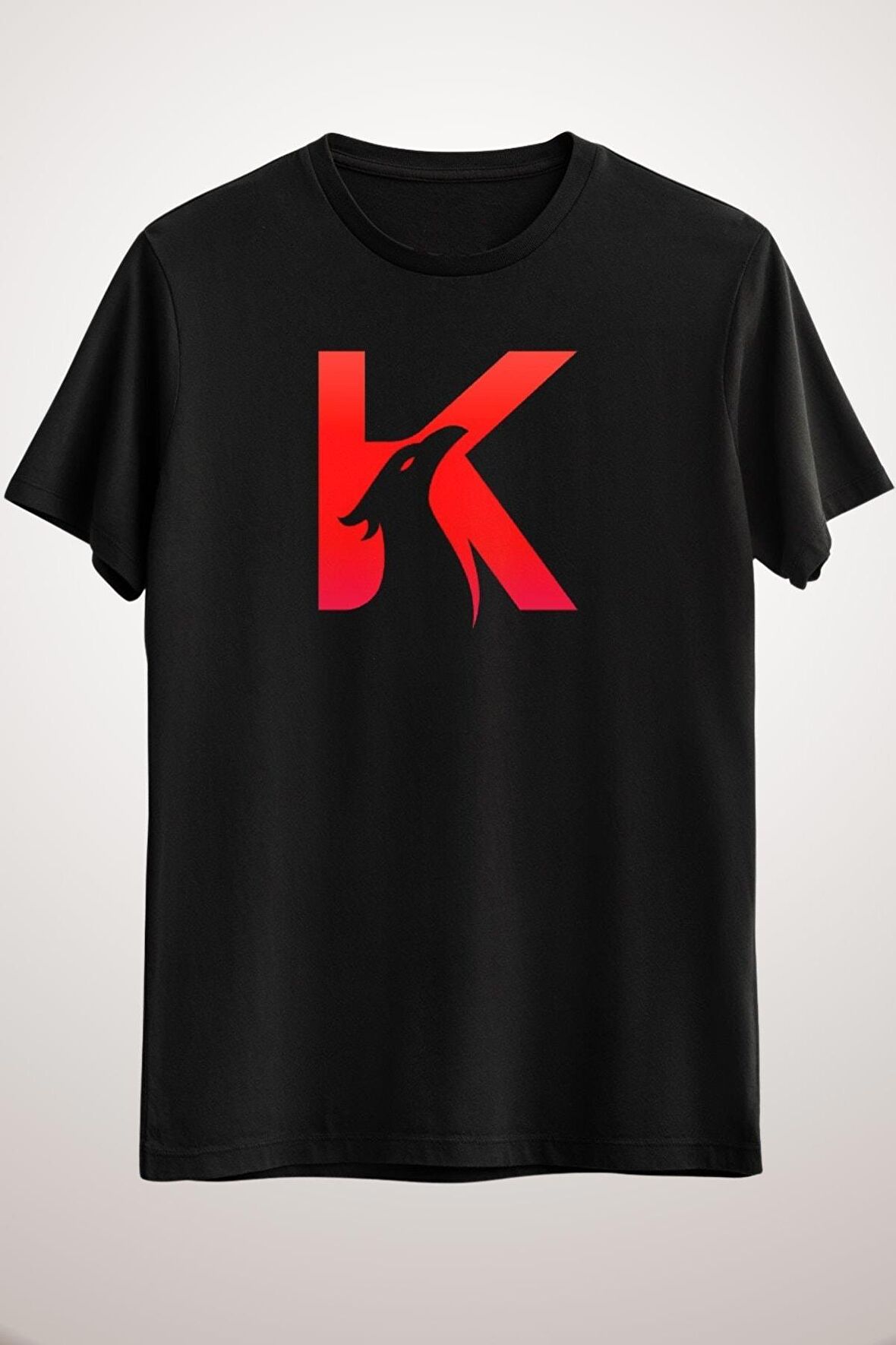 Unisex Siyah Karura Classic T-shirt