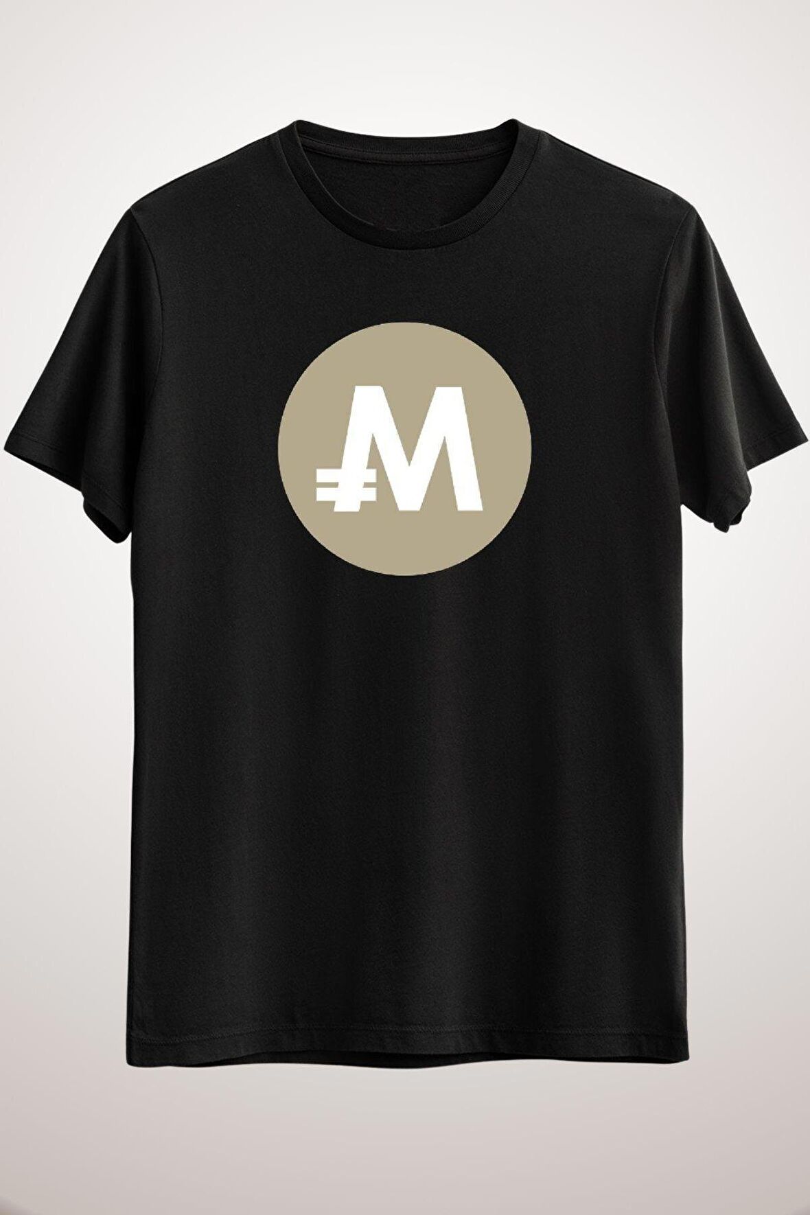 Unisex Siyah Monacoin (mona) Classic T-shirt