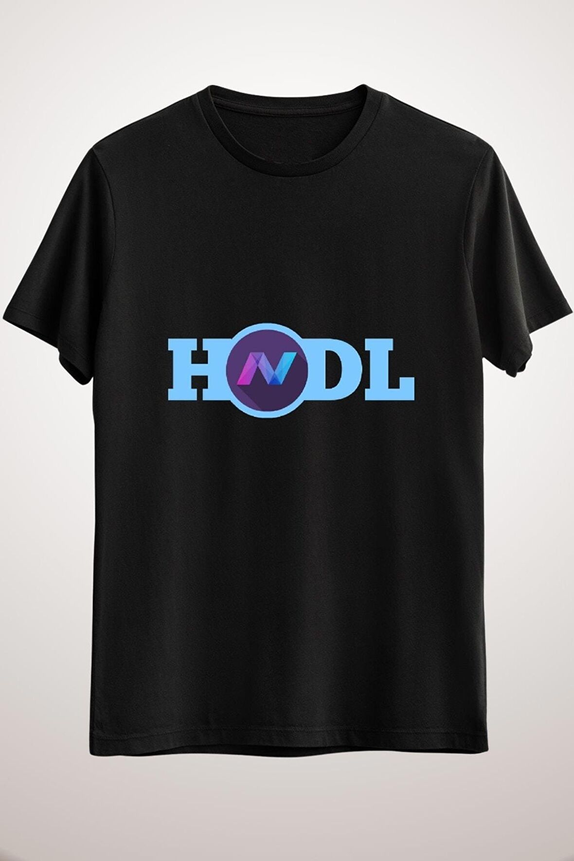 Unisex Siyah Navcoin Hodl Essential T-shirt