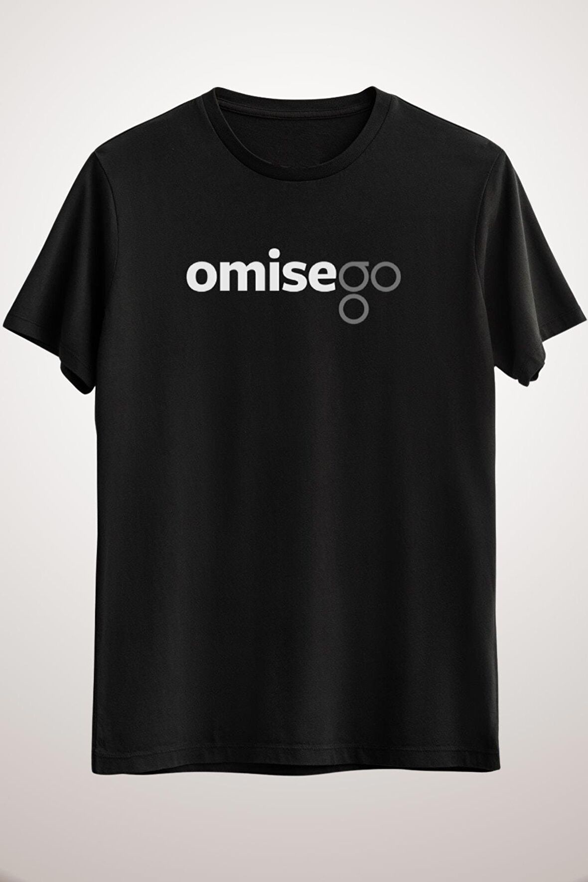 Unisex Siyah Omisego Premium T-shirt