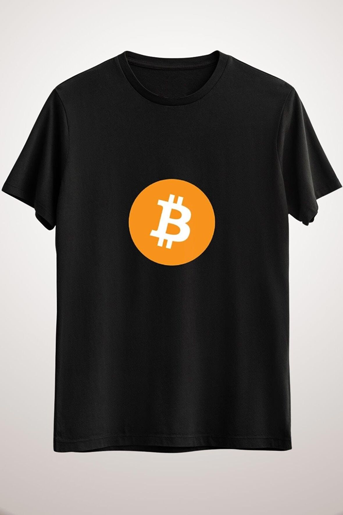Unisex Siyah Relax Your Soul With Bitcoin Premium T-shirt