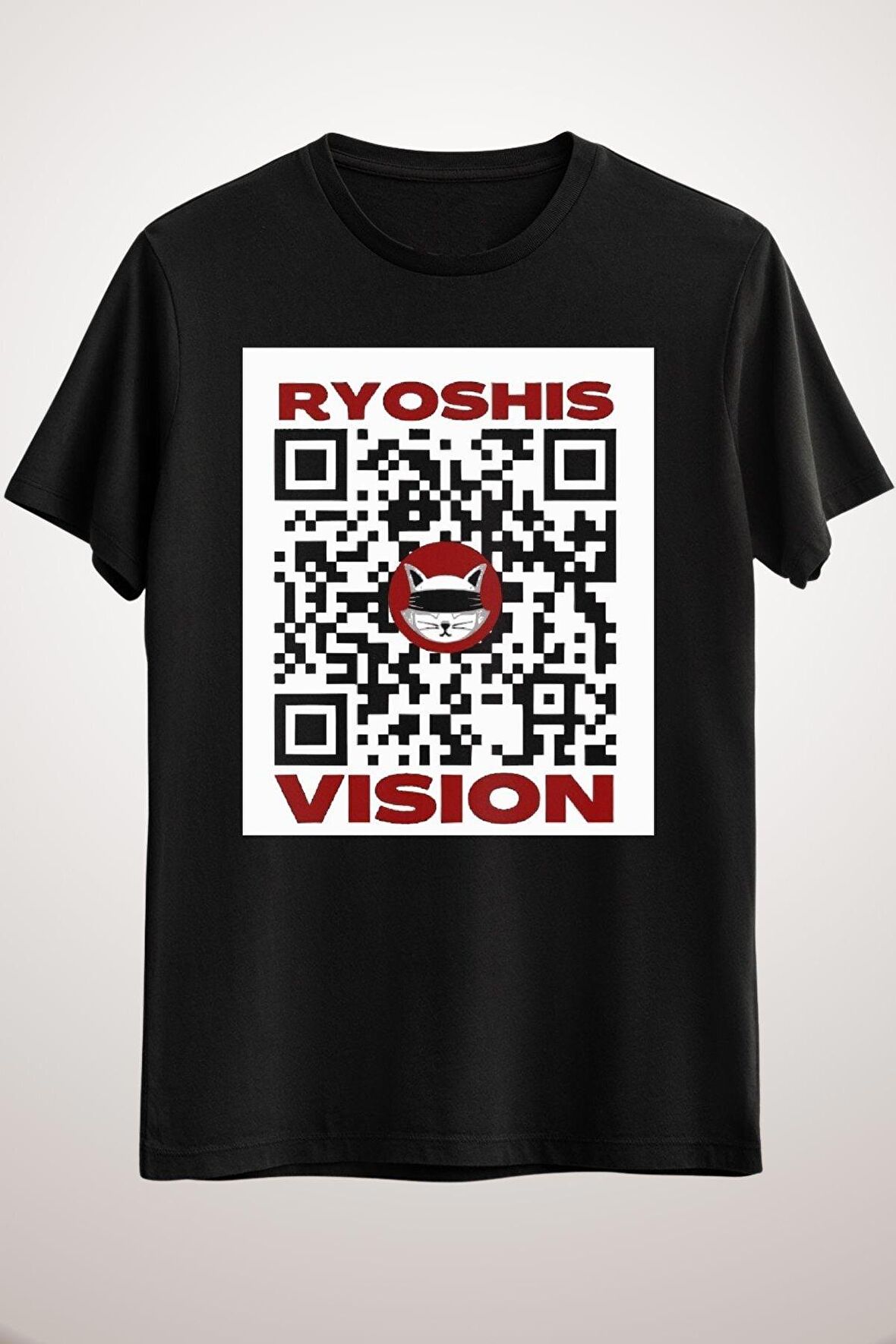 Unisex Siyah Ryoshıs Vısıon Active T-shirt
