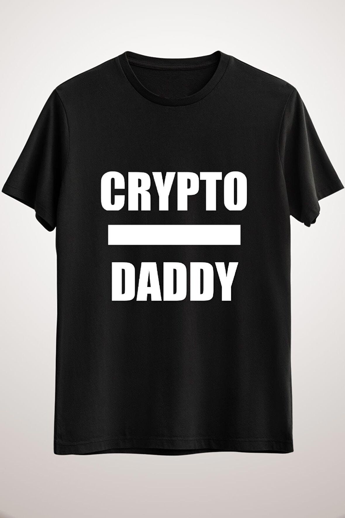 Unisex Siyah Straight Outta Fiat And Into Crypto Classic T-shirt