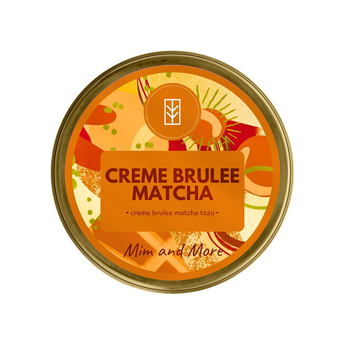 Mim and More Creme Brûlée Crem Brûlée Aromalı Matcha 25 Gr