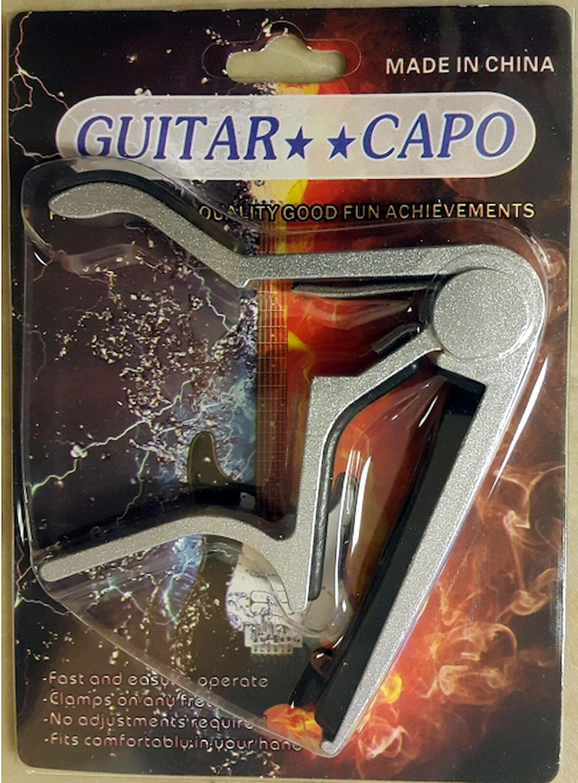 Cremonia A010 Silver Gitar Kaposu