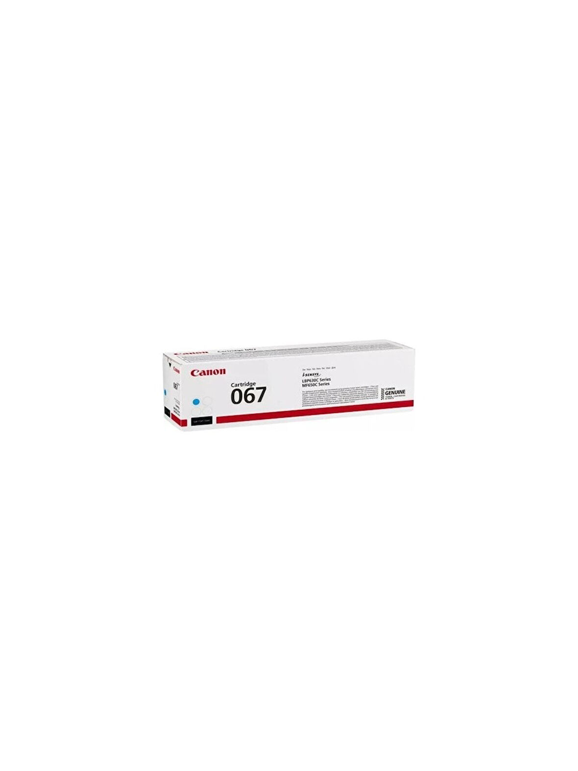 Canon CRG-067 i-Sensys MF-655Cdw Mavi Orjinal Yazıcı Toneri