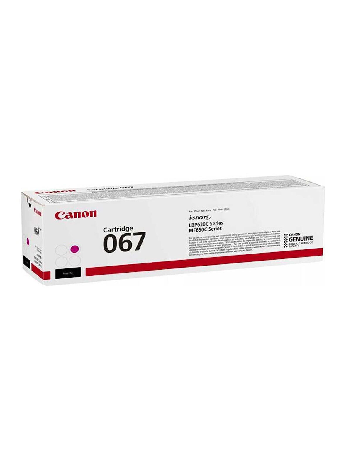 Canon CRG-067 i-Sensys MF-657Cdw Kırmızı Orjinal Yazıcı Toneri