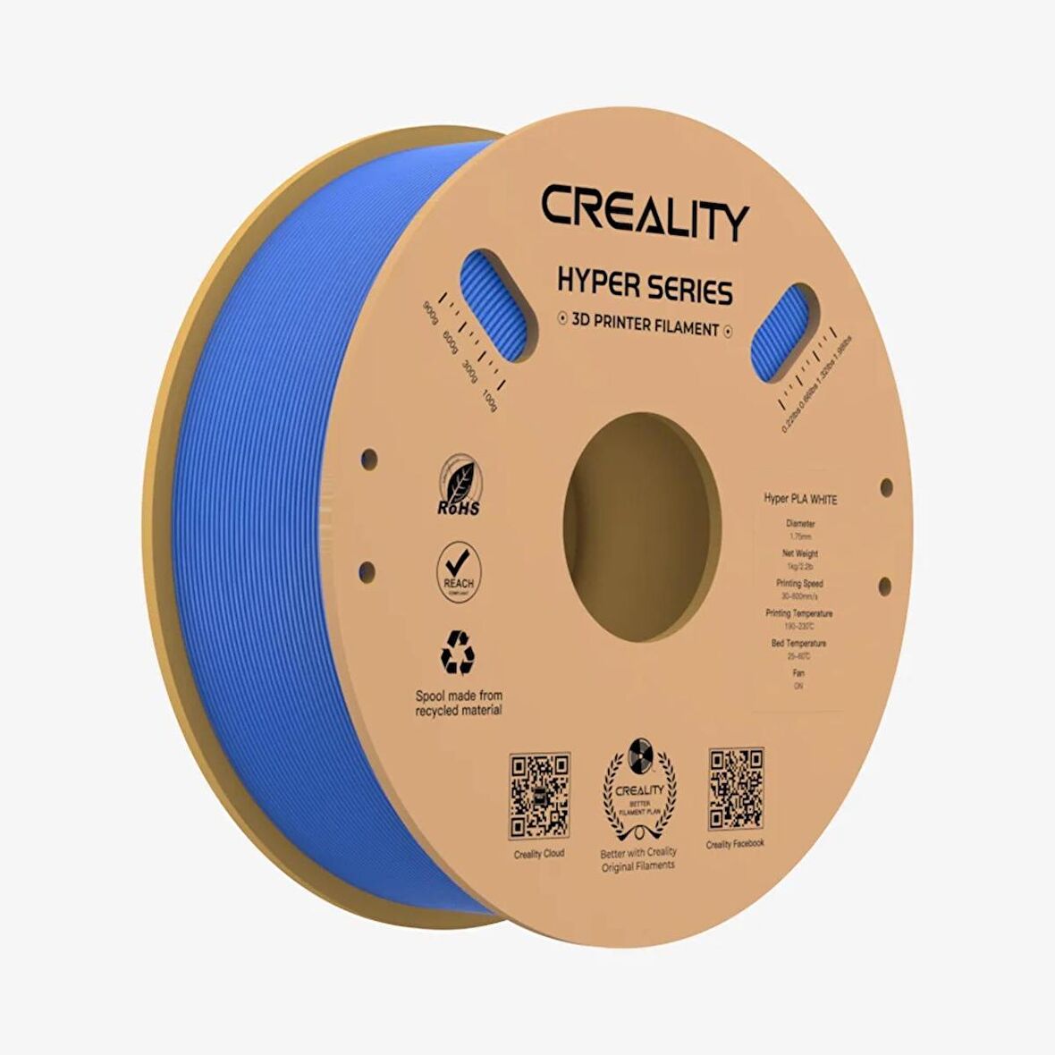 Creality Hyper Pla Filament Mavi 1.75MM