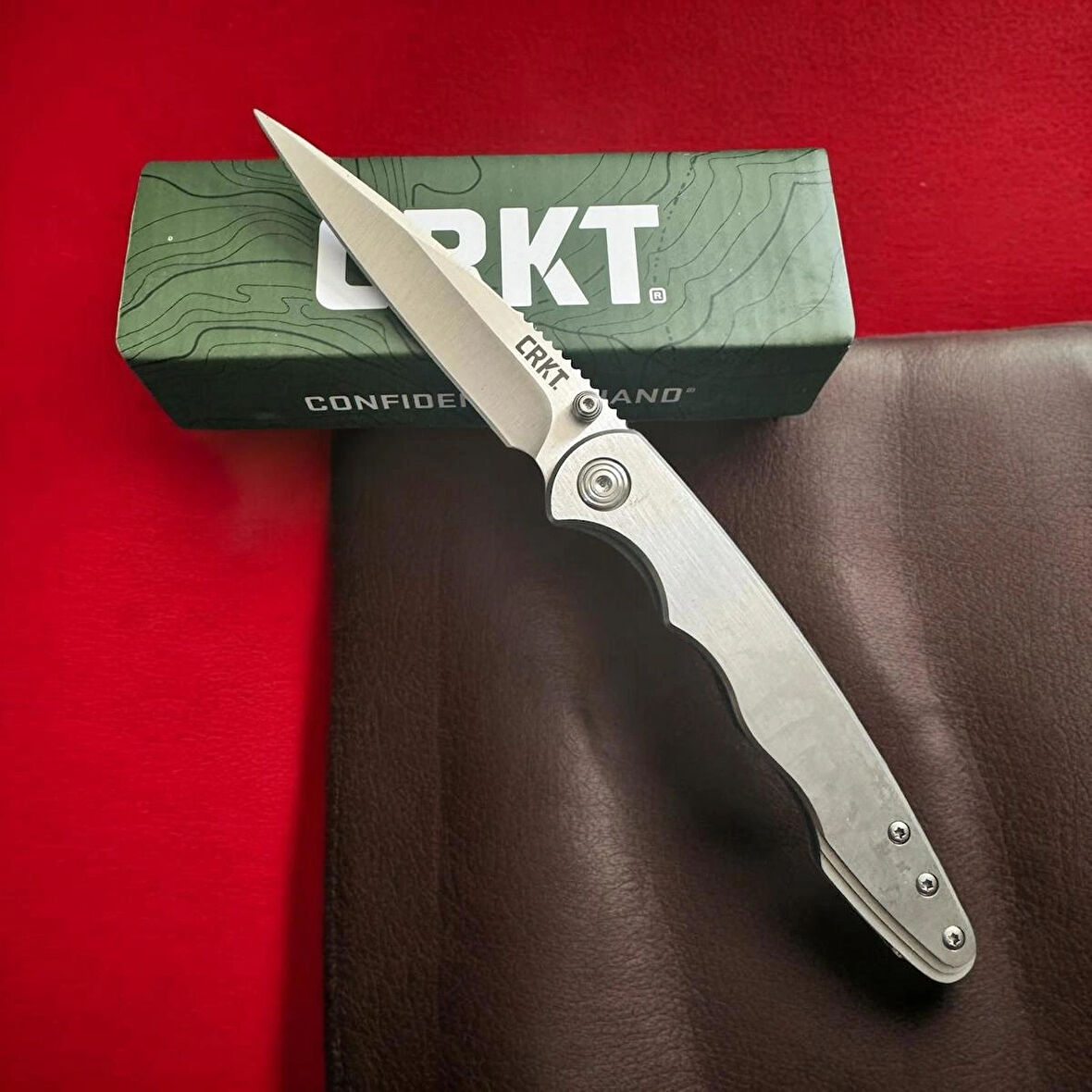 CRKT FLOUT FUL ÇELİK ÇAKI