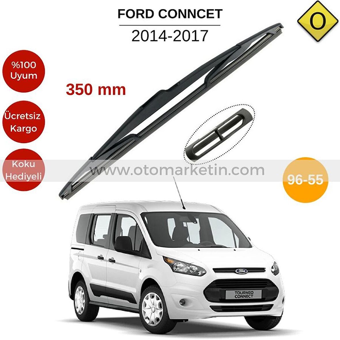 Ford Connect Arka Silecek 2014-2017(MTM96-55)