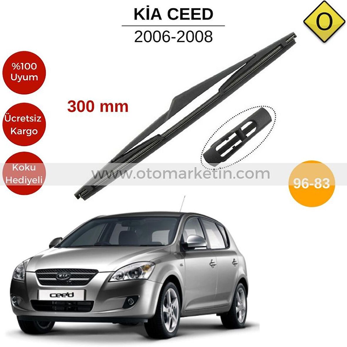 Kia Ceed Arka Silecek 2006-2008(MTM96-83)