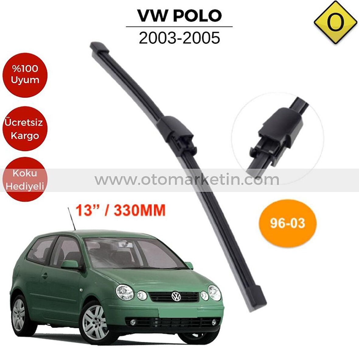 Vw Polo Arka Silecek 2003-2005(MTM96-03)