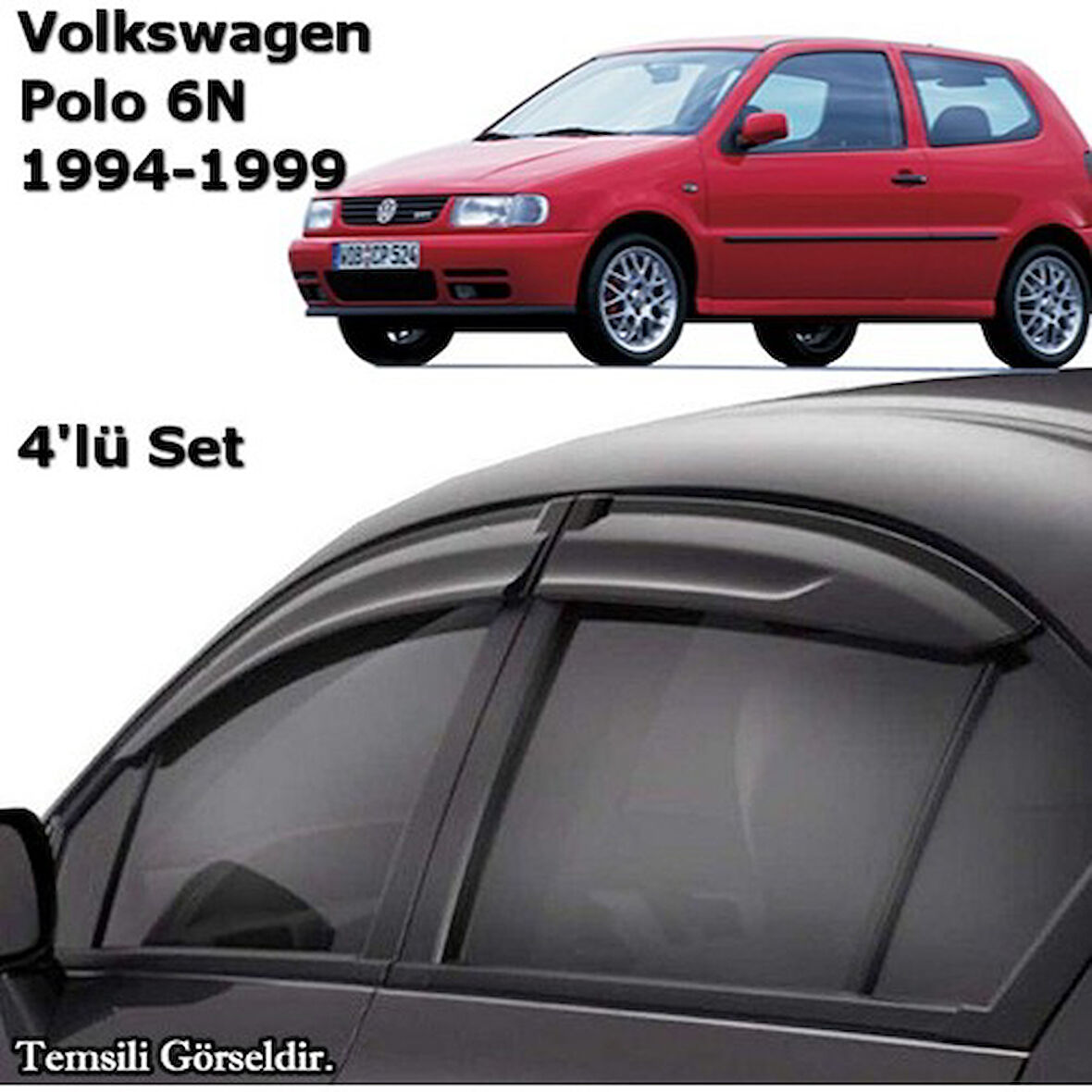 Vw Polo HB Cam Rüzgarlığı 1994-2001