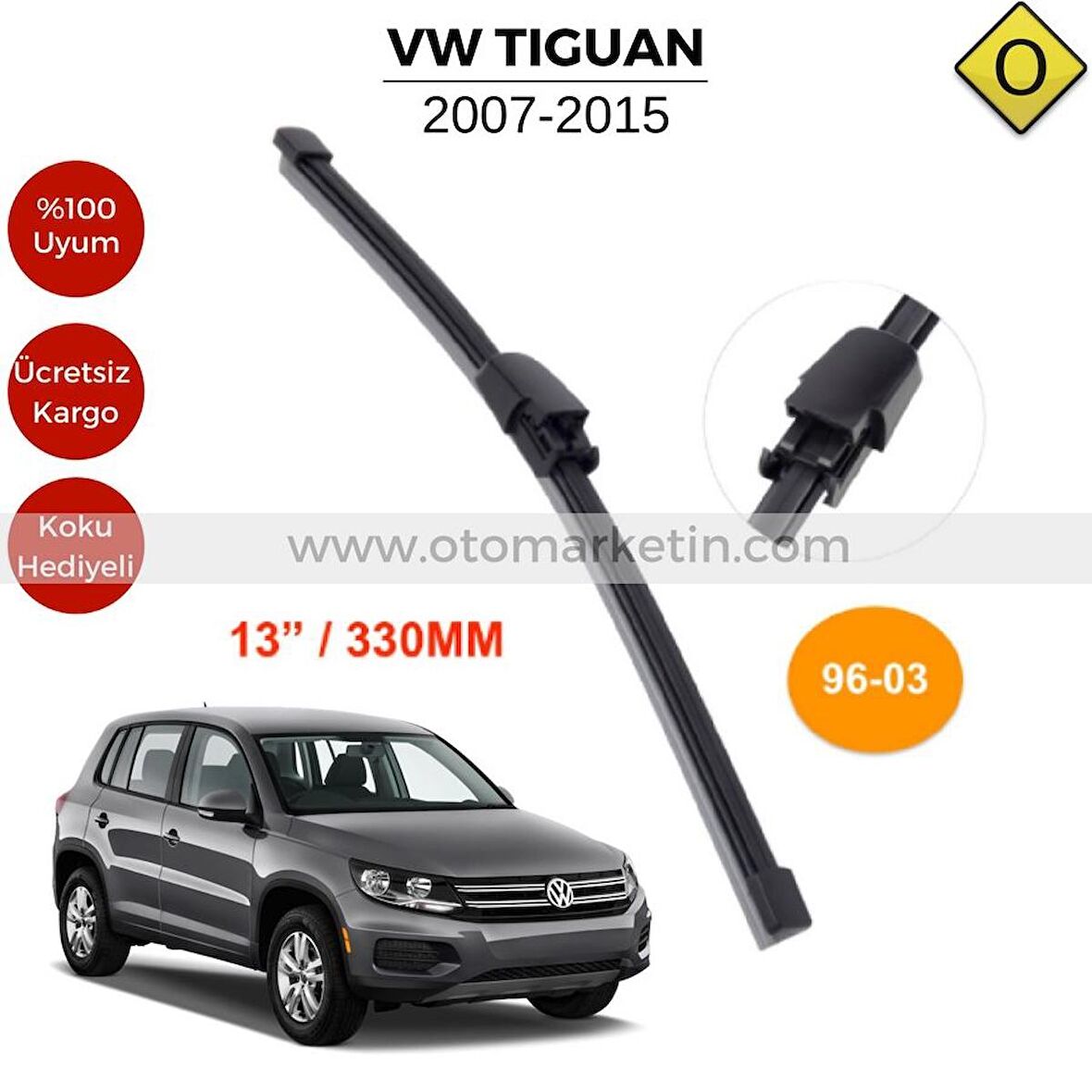 Vw Tiguan Arka Silecek 2007-2015(MTM96-03)