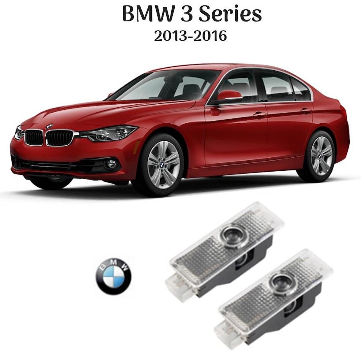 Bmw 3 Series F30 Kapı Altı Led Logo 2013-2016 (CRM2461)